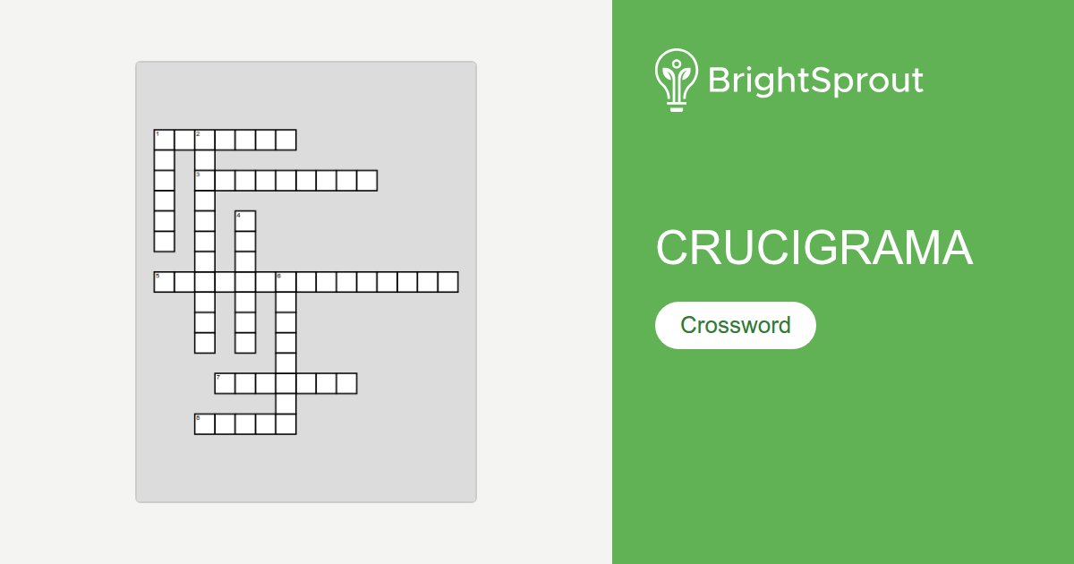 Geometry Angles and Lines Crossword Puzzle (Spanish) - Free Printable ...
