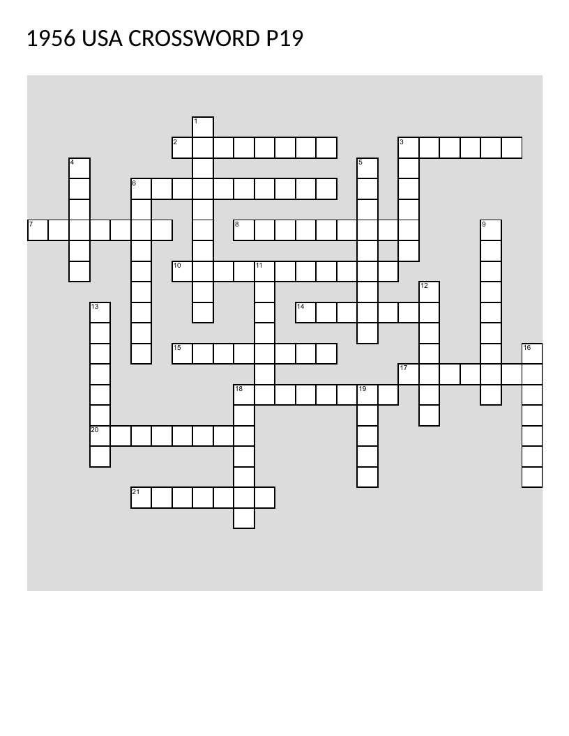 St. Patrick's Day crossword puzzle with Irish culture, parades, and shamrocks.