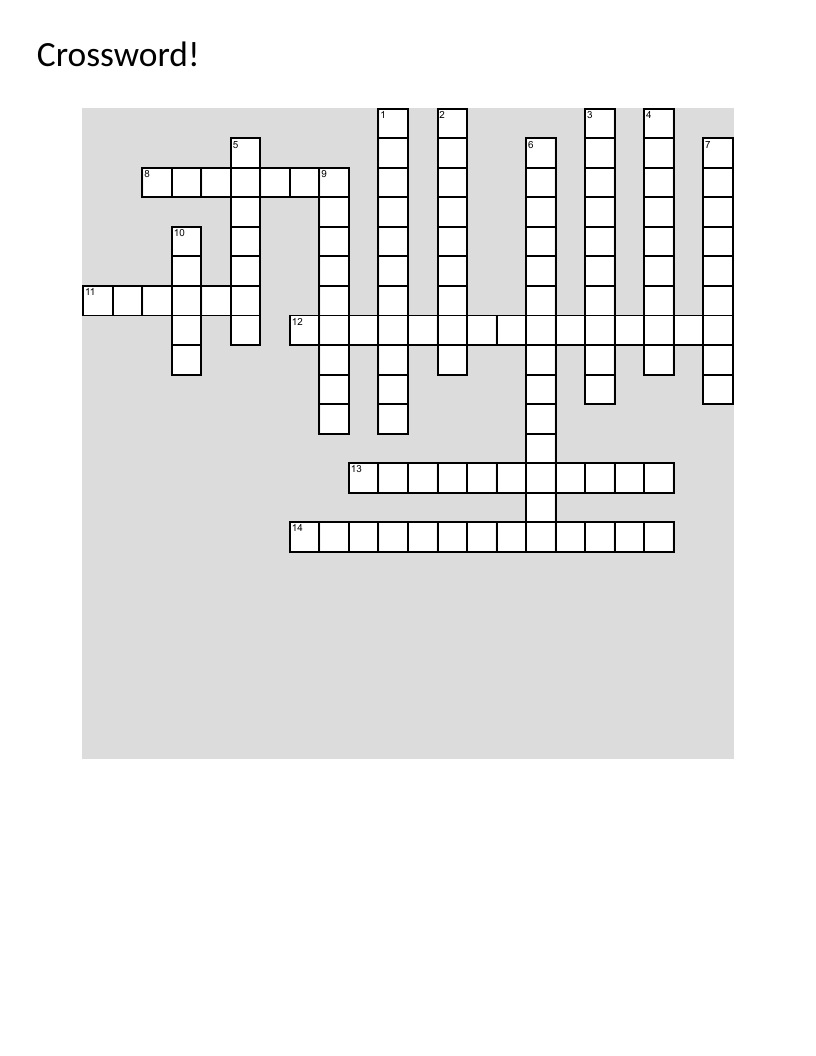 Shenandoah National Park crossword with hiking, wildlife, and trail maintenance vocabulary.