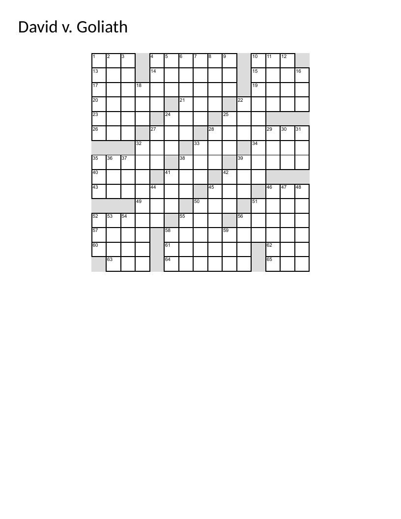 World Cup upsets crossword featuring famous underdog victories in soccer history.
