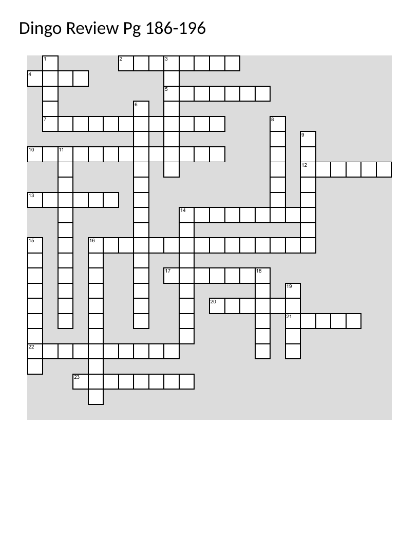 Indigenous peoples and Inuit culture reading crossword for elementary students.