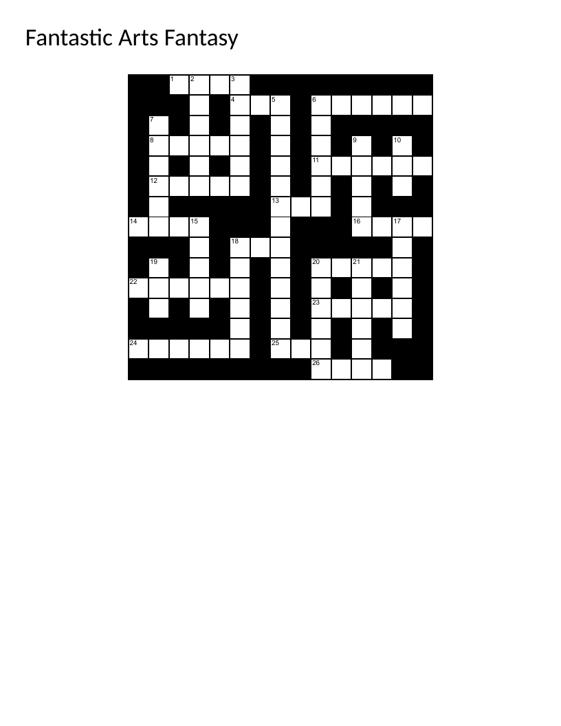 Knitting and crochet crossword puzzle with yarn, needles, and stitches.