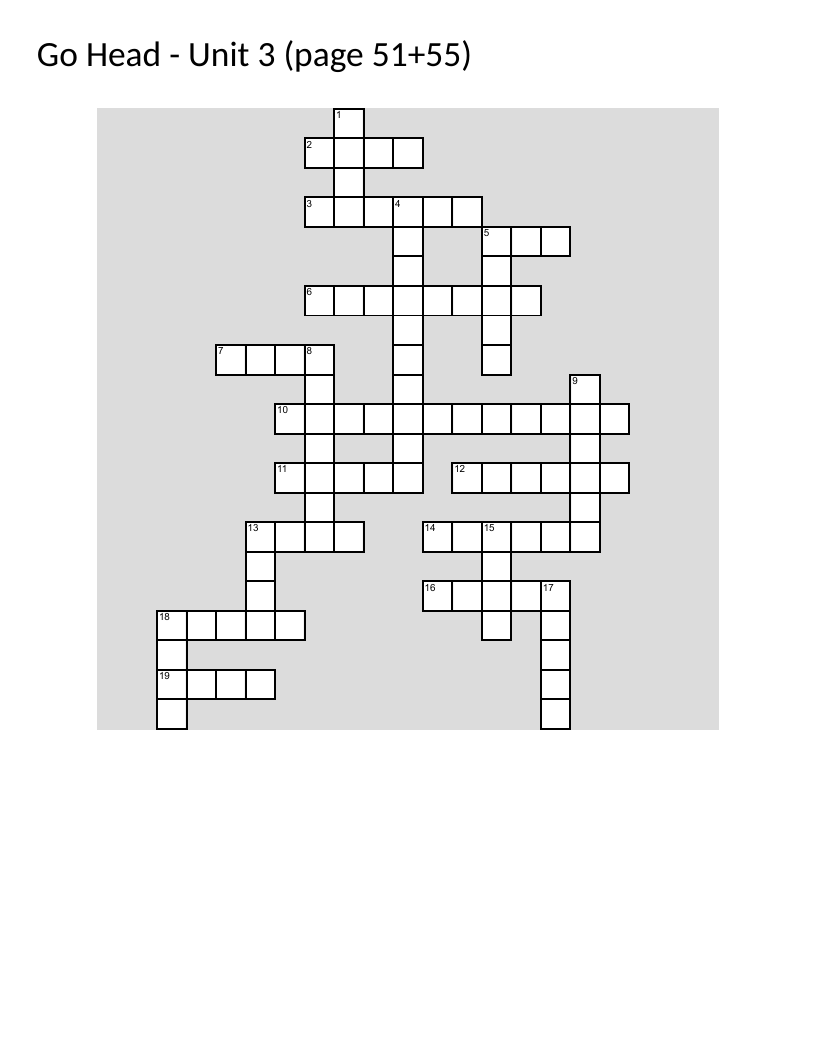 Hebrew vocabulary crossword with desert, animals, and safety words.