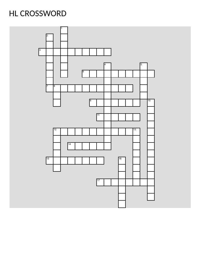 Halloween crossword with pumpkin, trick or treat, and ghost vocabulary.