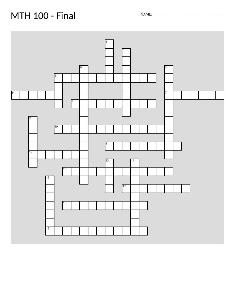 Physics and chemistry crossword with terms like interference, vectors, torque, and depolarization.