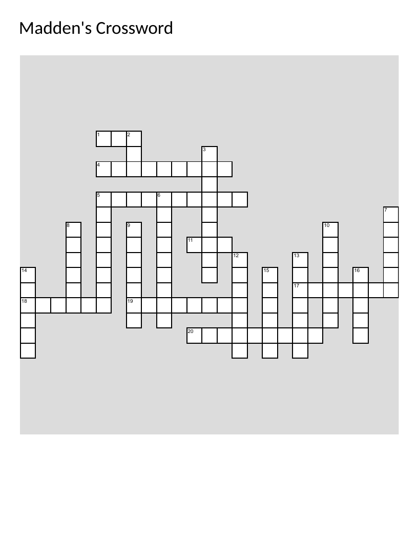 Canadian civics crossword with democracy, indigenous peoples, and government vocabulary.