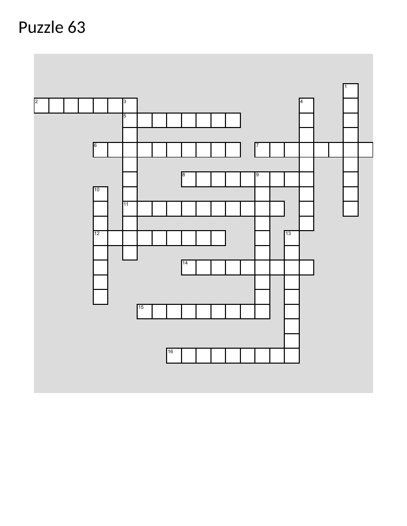 Nature crossword with words like honeybee, pine forest, and firepit.