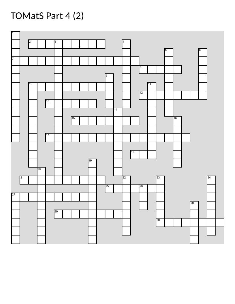 The Old Man and the Sea literature crossword with figurative language, quotations, and character clues.