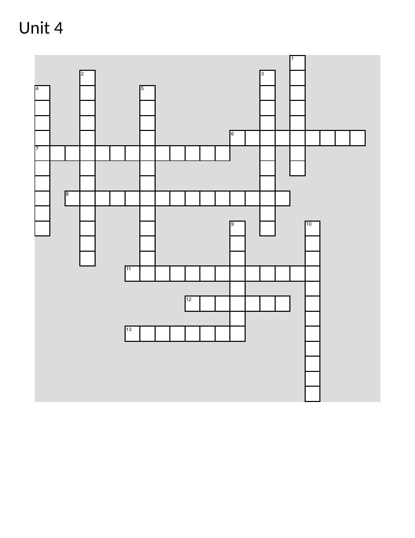 ESL vocabulary crossword with words like conspicuous, disability, and beneficial.