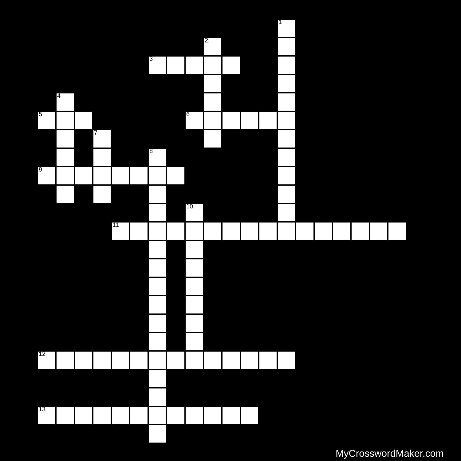 Crossword Puzzle
