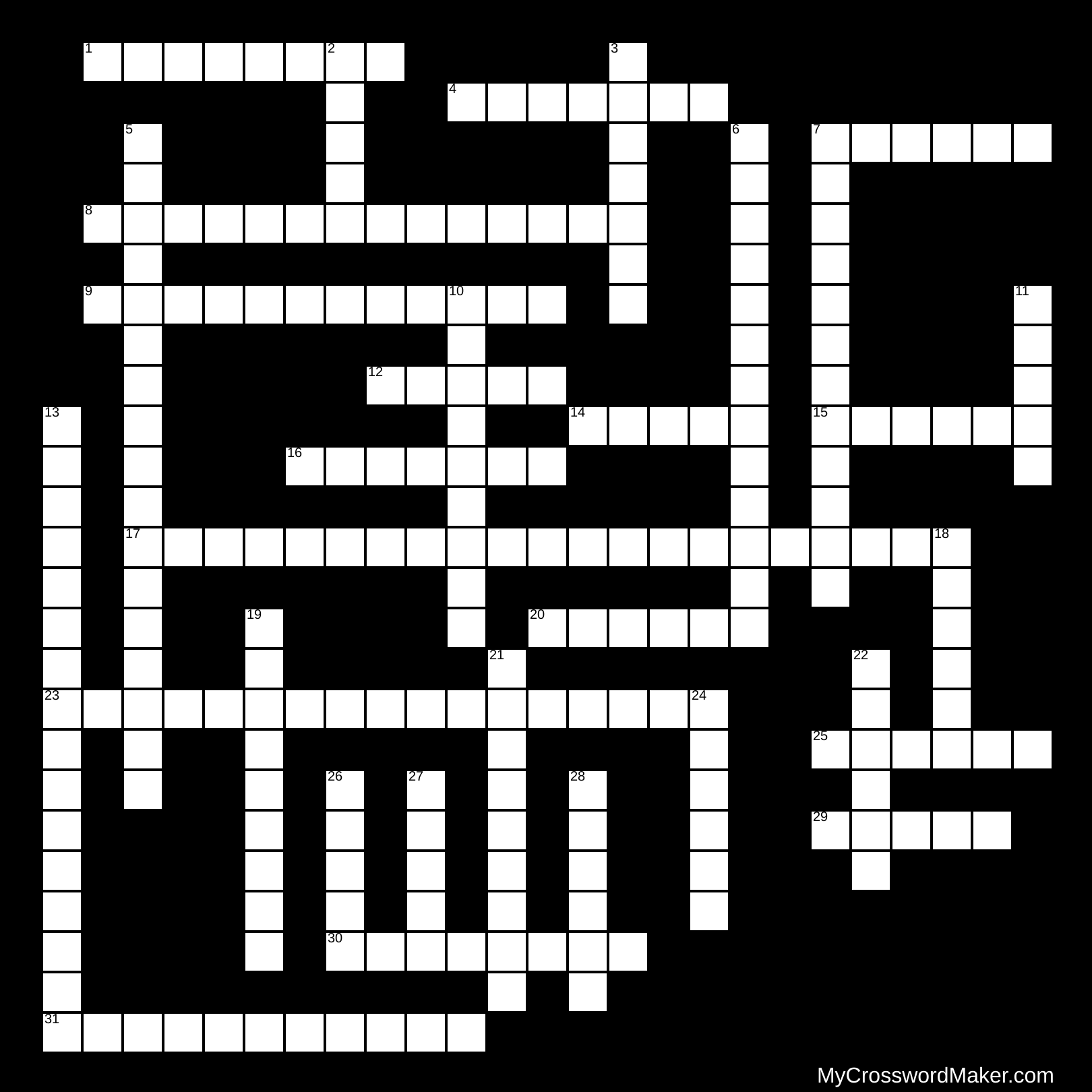 Crossword Puzzle