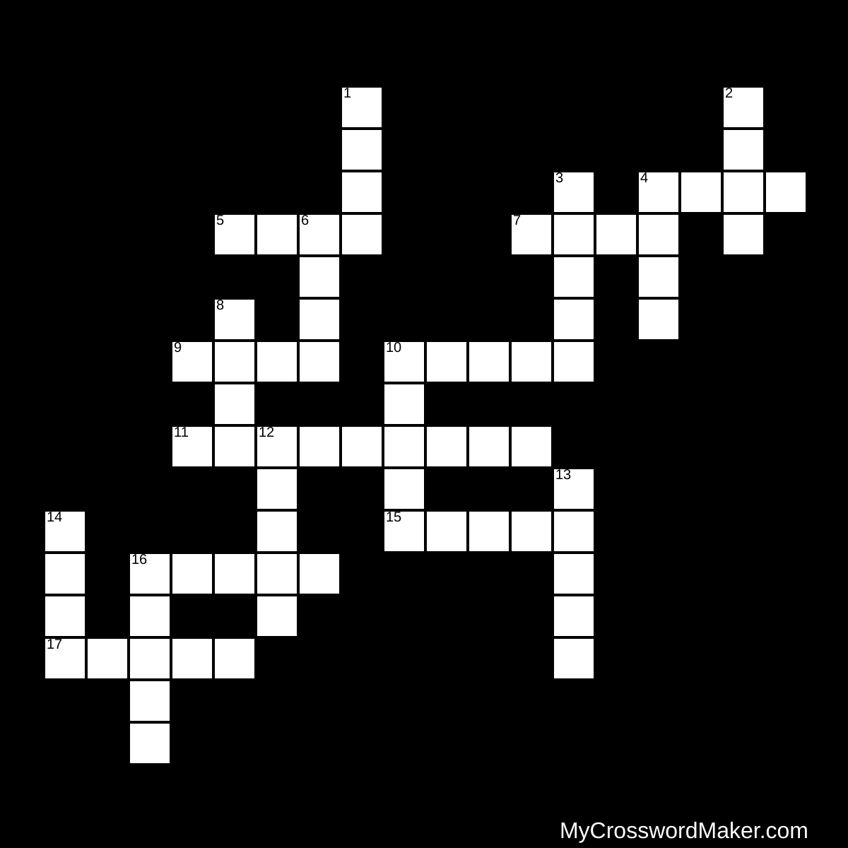 Lesson 8 Second grade - Crossword Puzzle