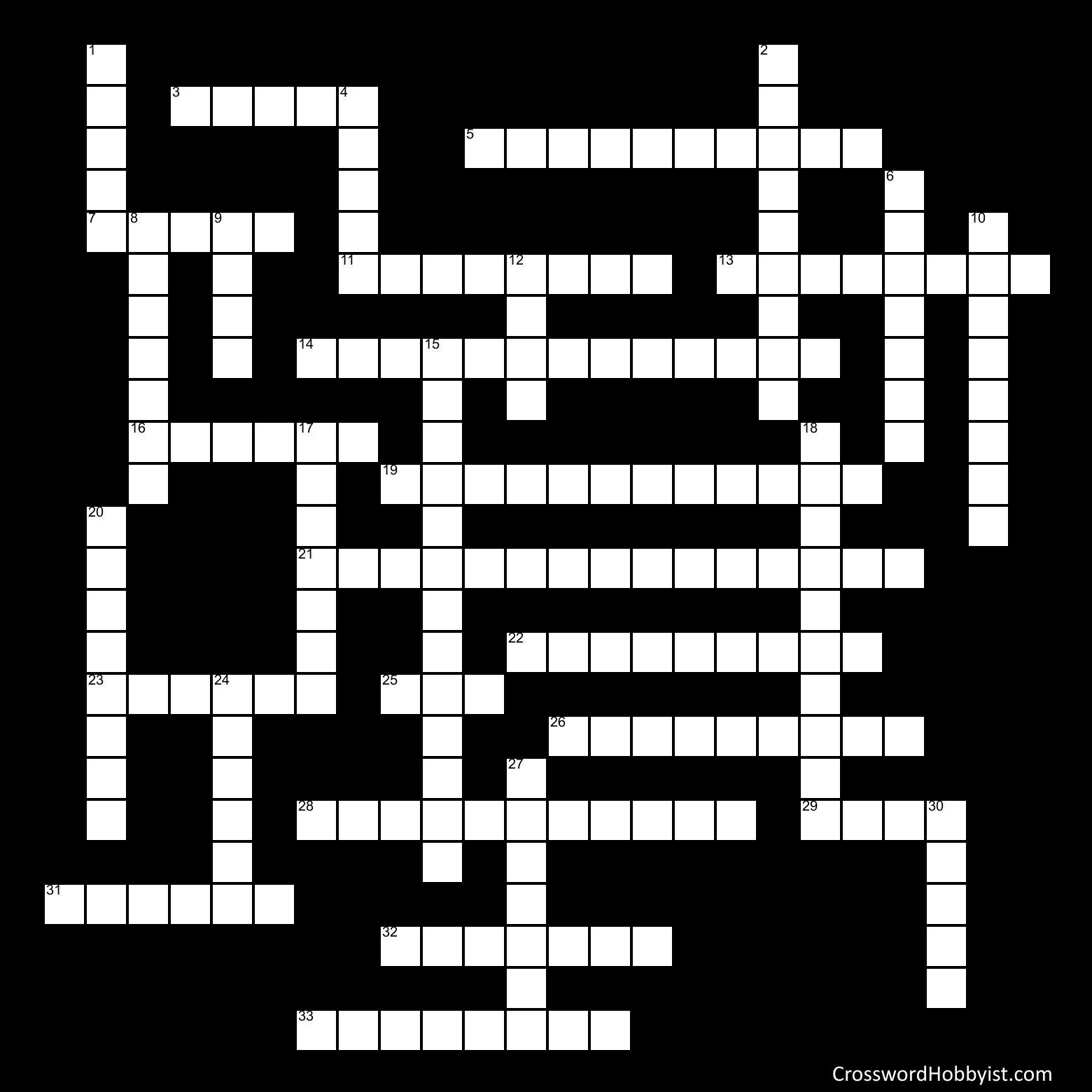 Music Vocabulary - Crossword Puzzle