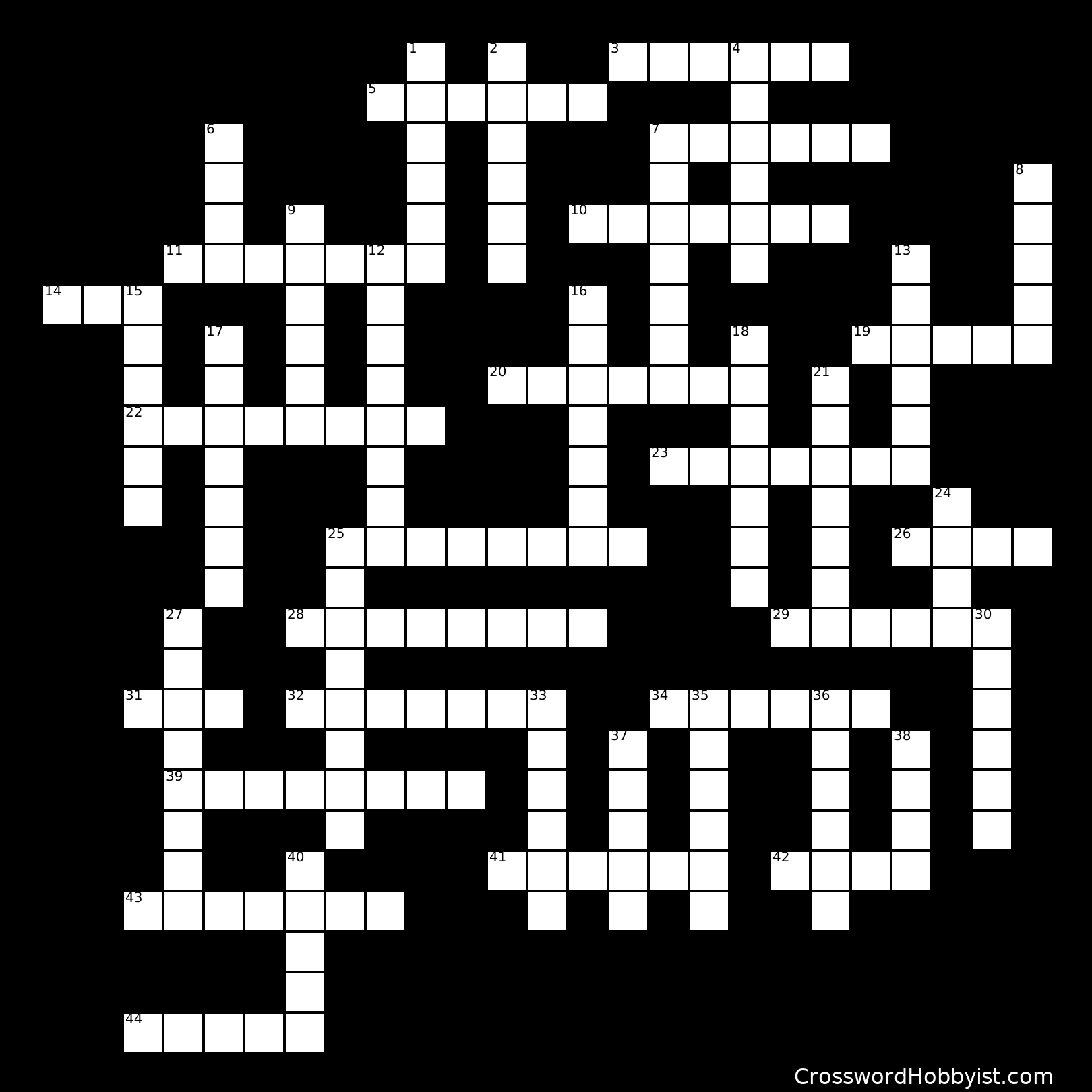 1951 Class Reunion Crossword Puzzle