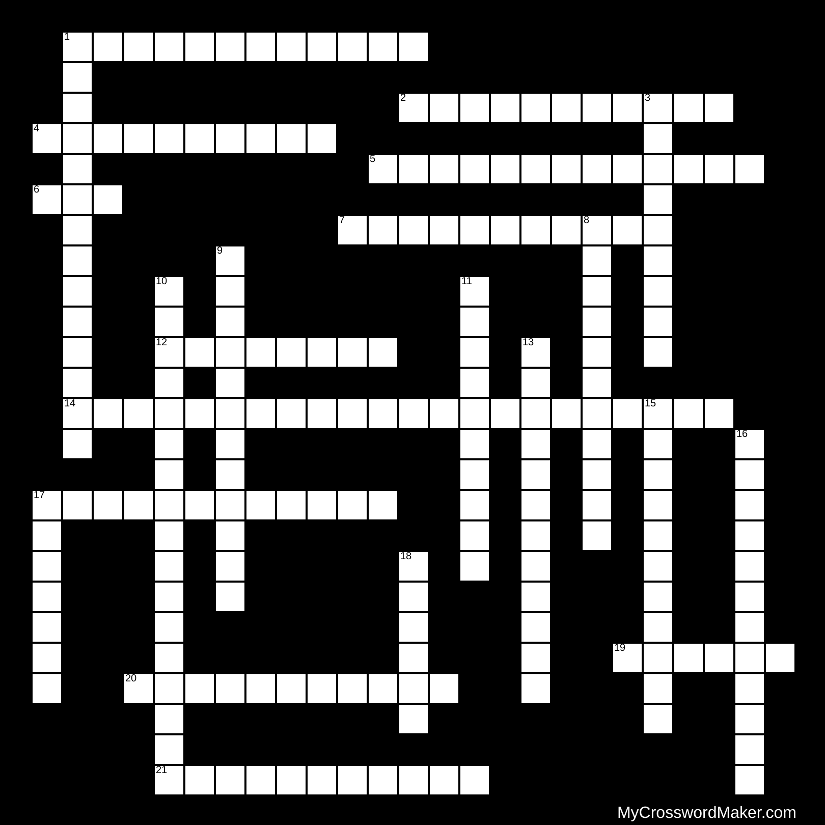 7th Grade Social Studies Standards Words - Crossword Puzzle