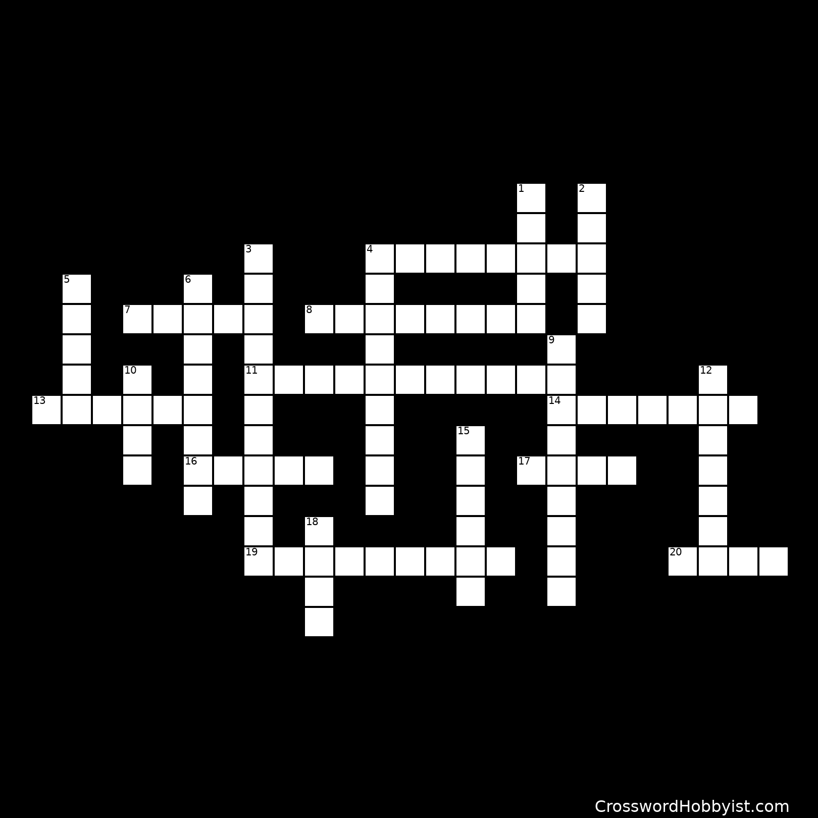 Academic Hurdle Crossword 66 - 77743dr