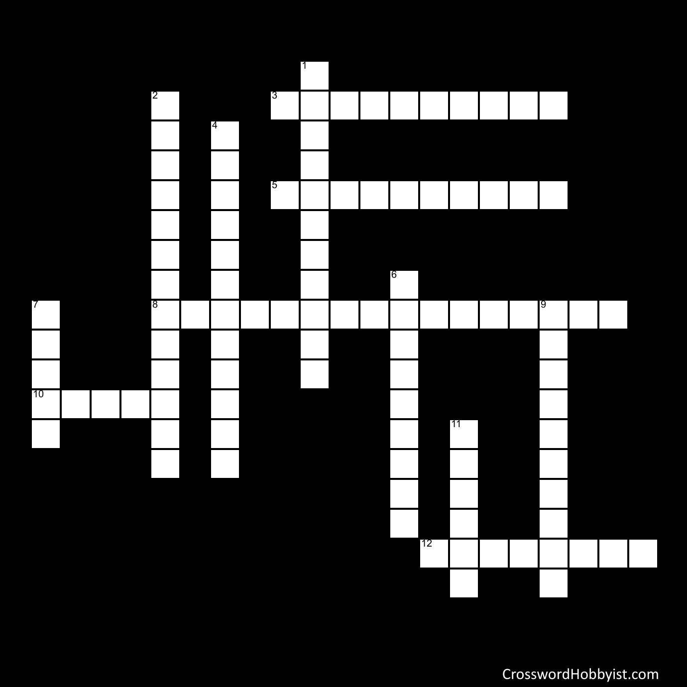 Alan Turing Crossword Puzzle