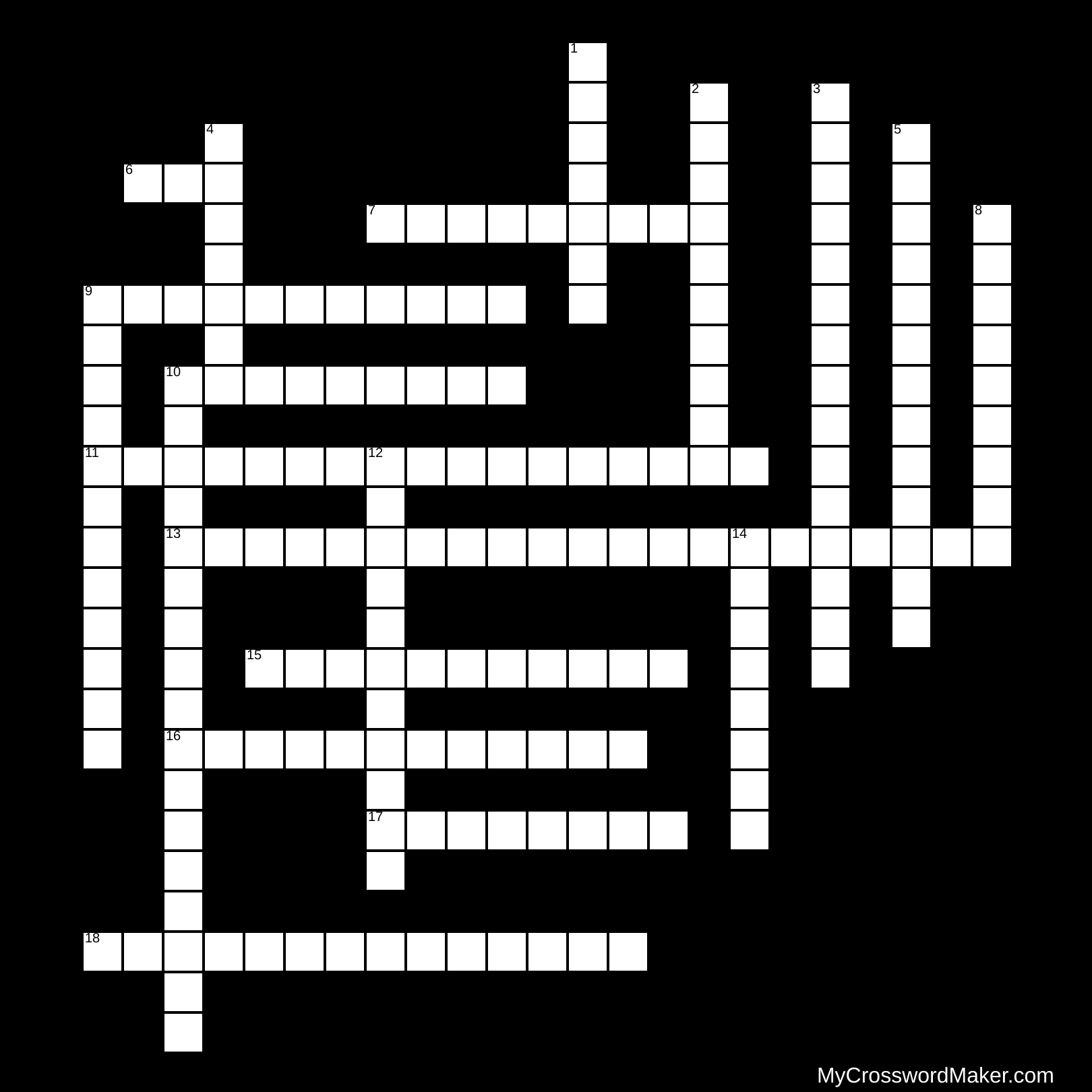 Alexandra Sherman, Vocabulary Words, 7th Grade Science - Crossword Puzzle