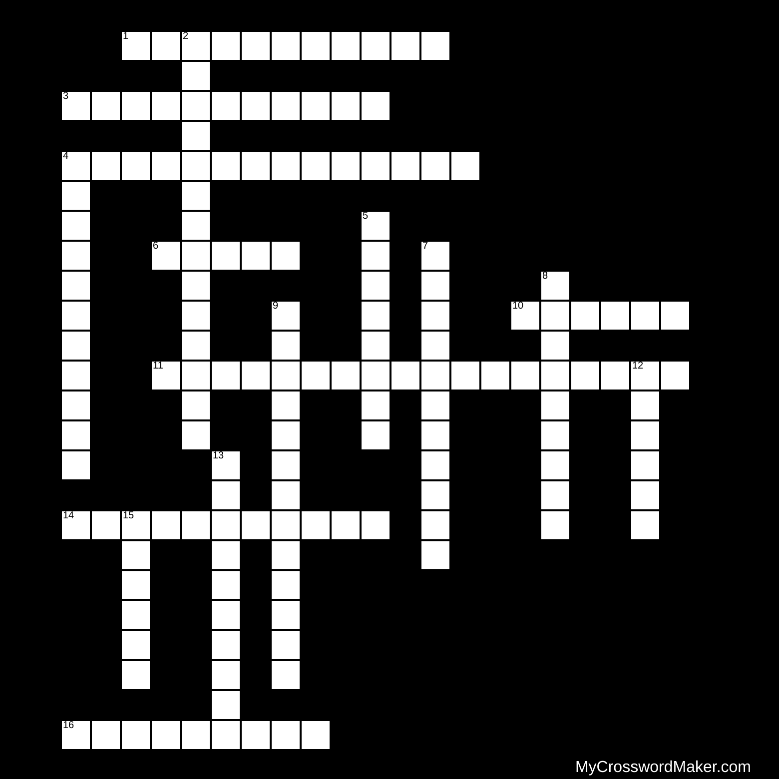 Assignment 2 History of Earth Crossword Puzzle