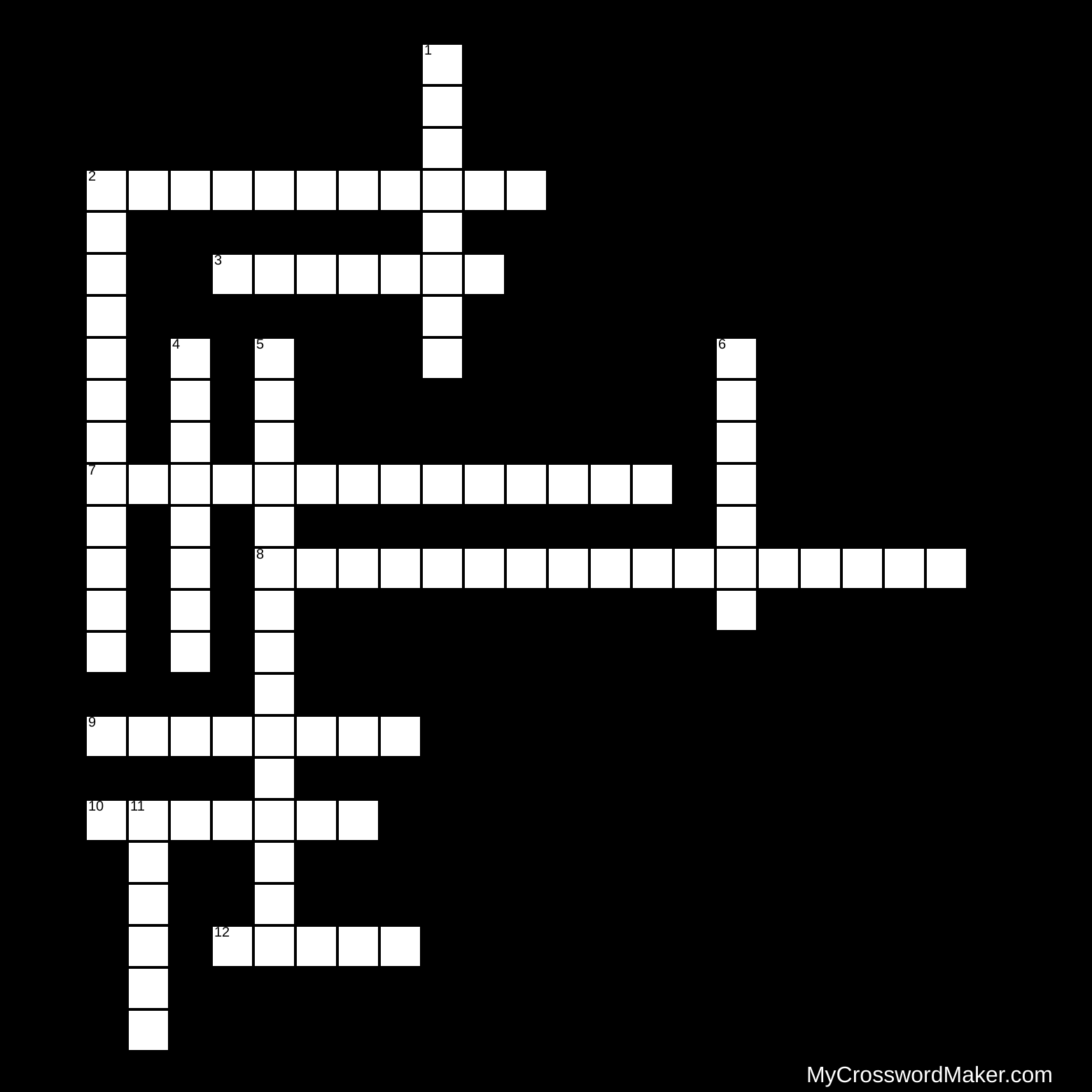BETTA FISH/ SIAMESE FIGHTING FISH Crossword Puzzle