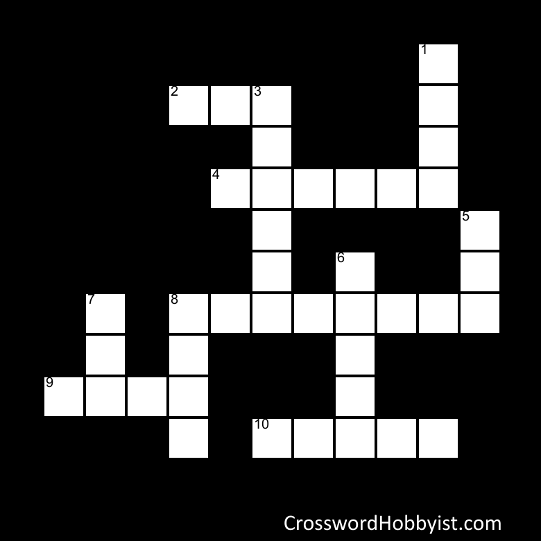 BOOM 2 Crossword Puzzle