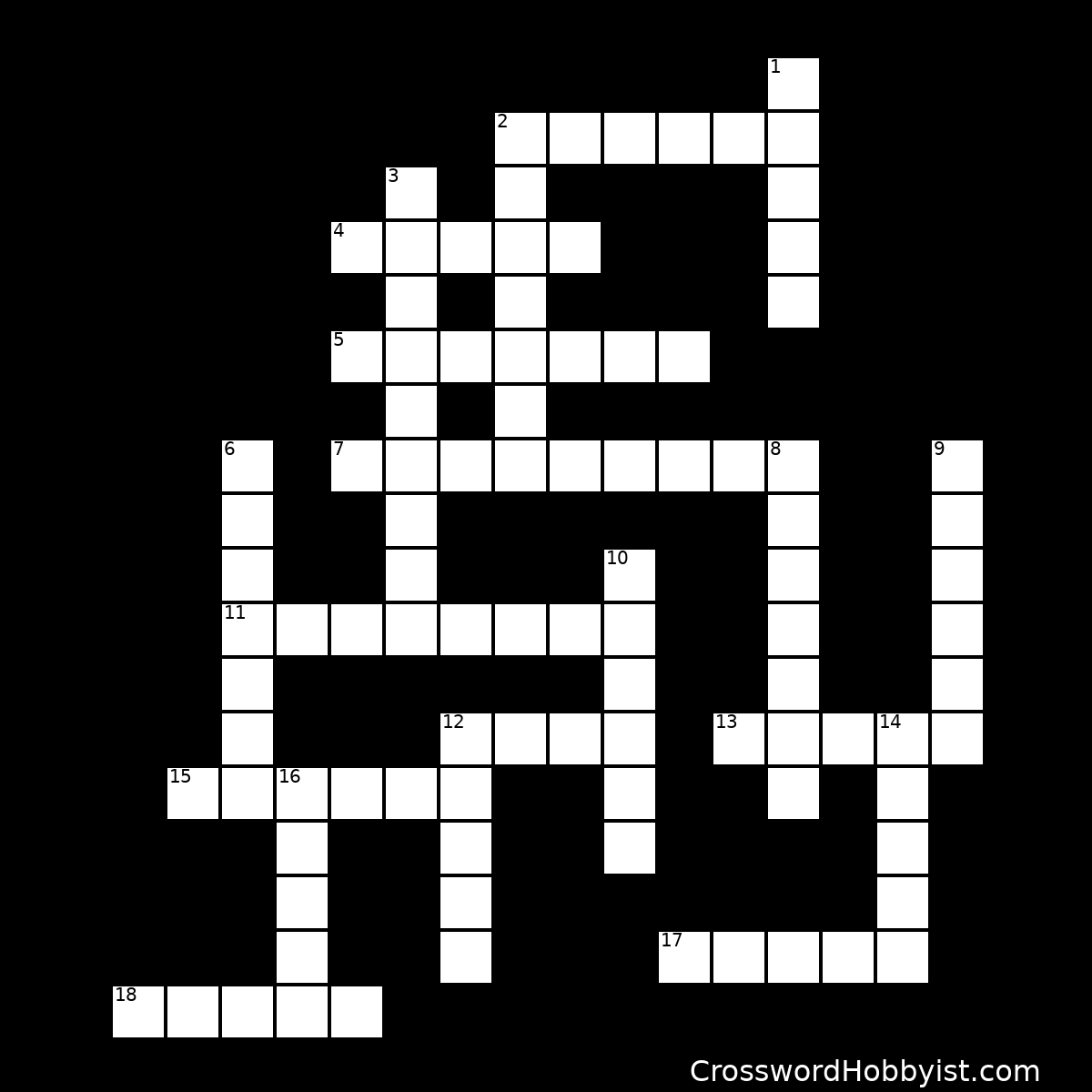 Ballet Terminology - Crossword Puzzle