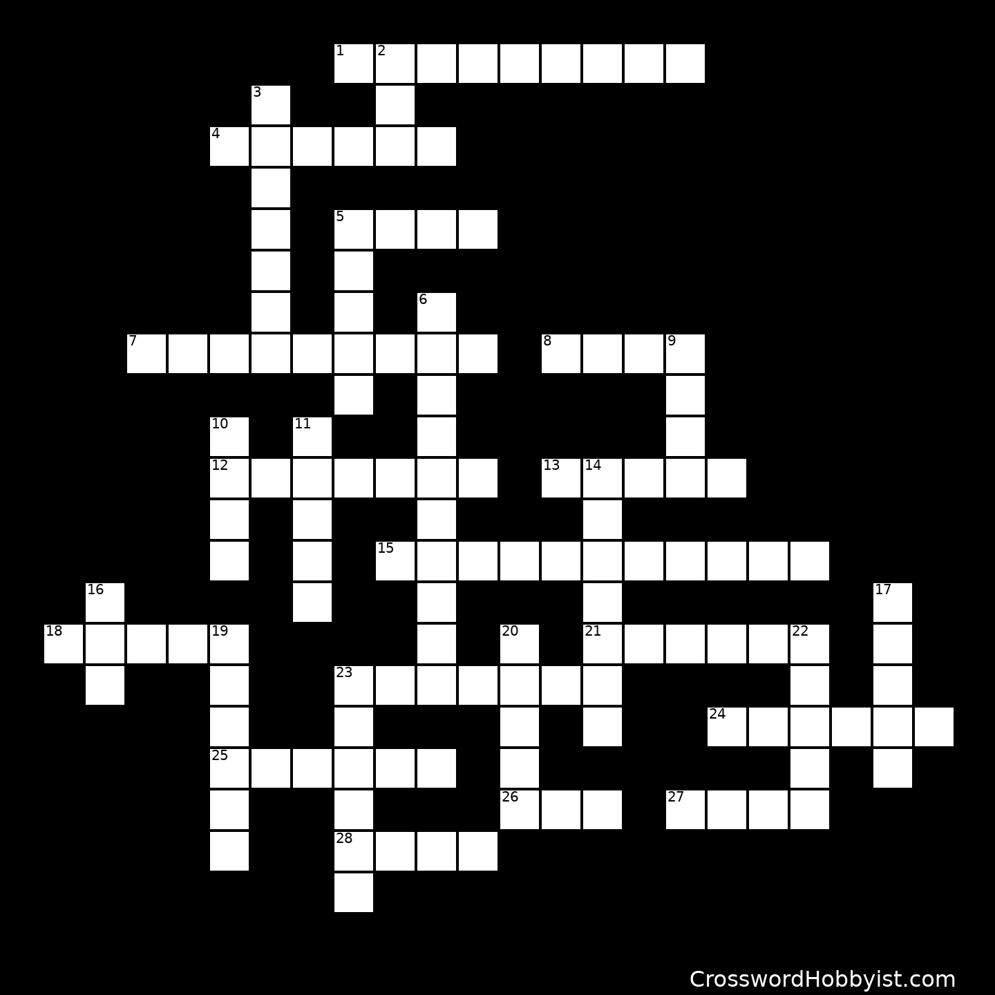 Bible History and Genesis Crossword Puzzle