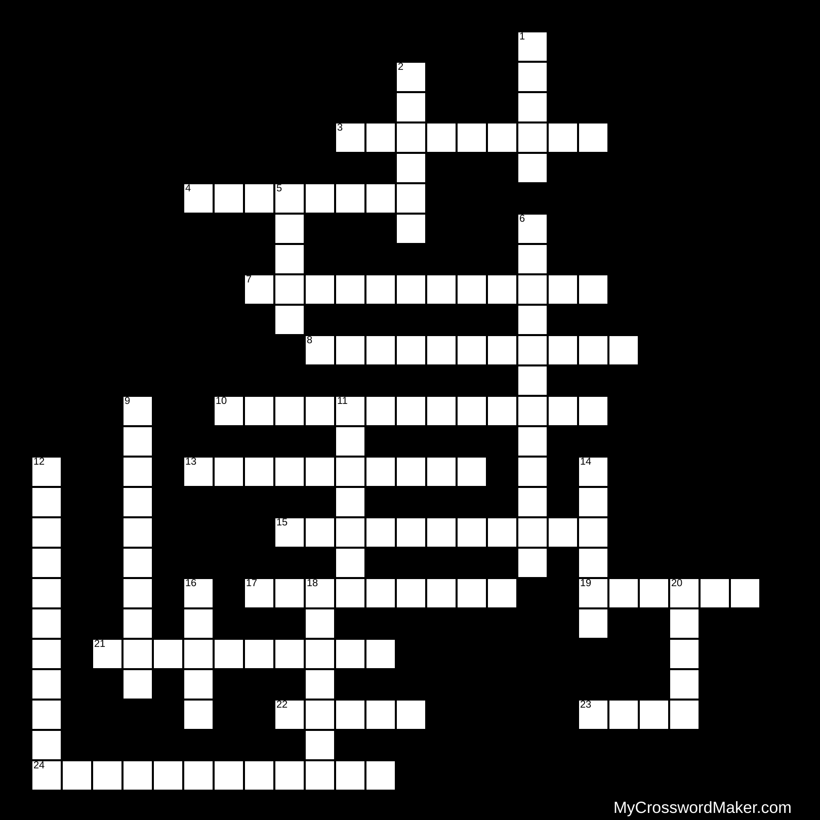 Bible Translation Crossword Puzzle