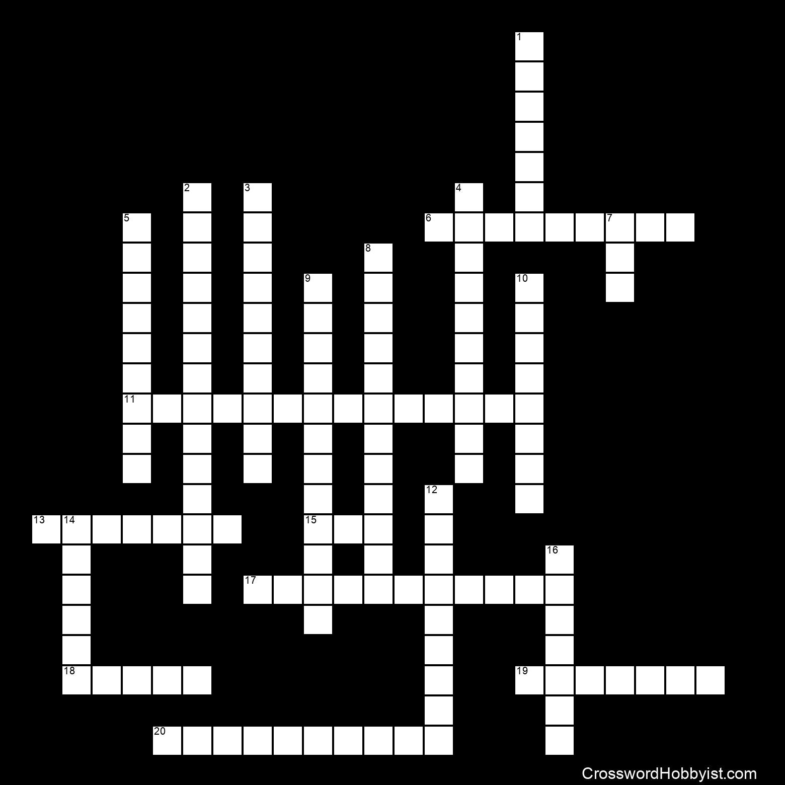 Biomolecules and Cells Crossword Puzzle