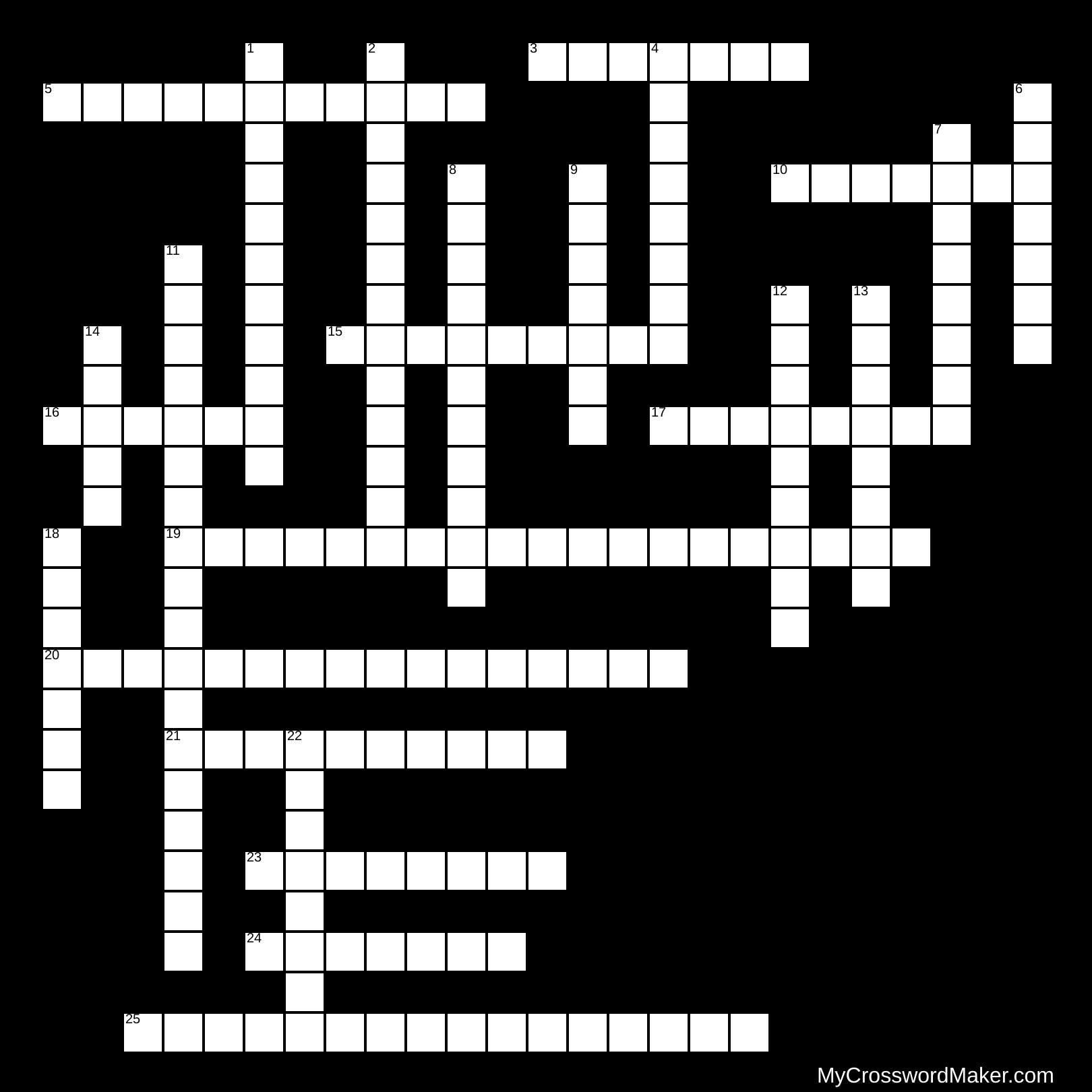 Black History - Crossword Puzzle