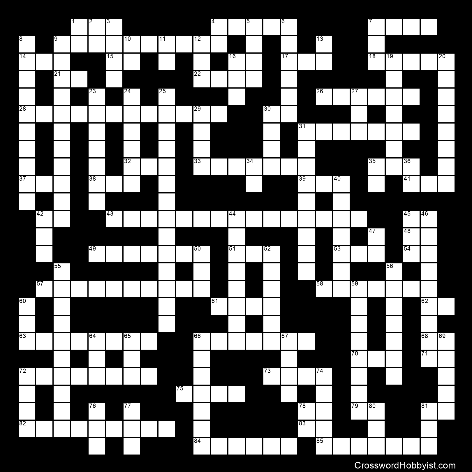 Bones Bones Bones Crossword Puzzle