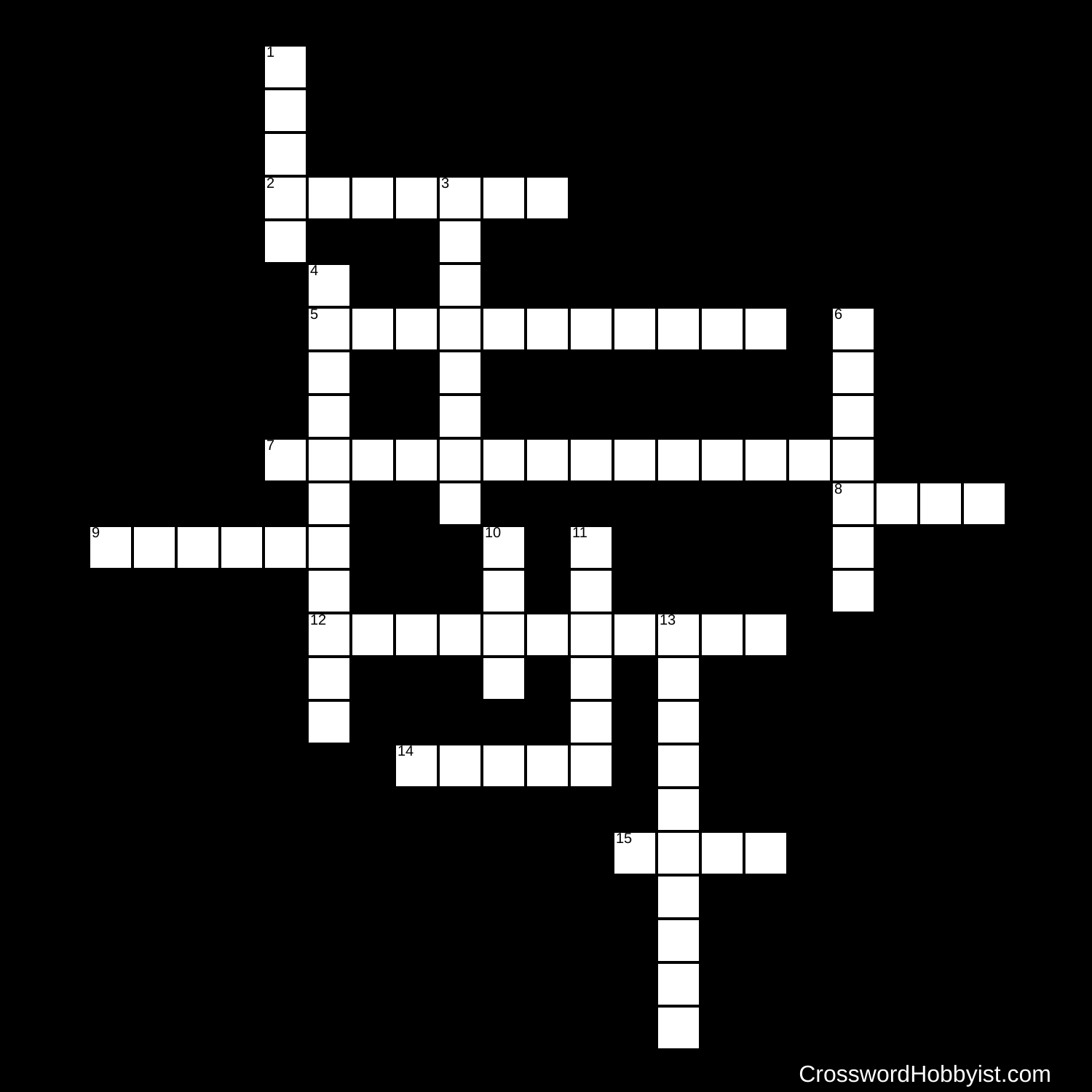 Fields of study crossword picture