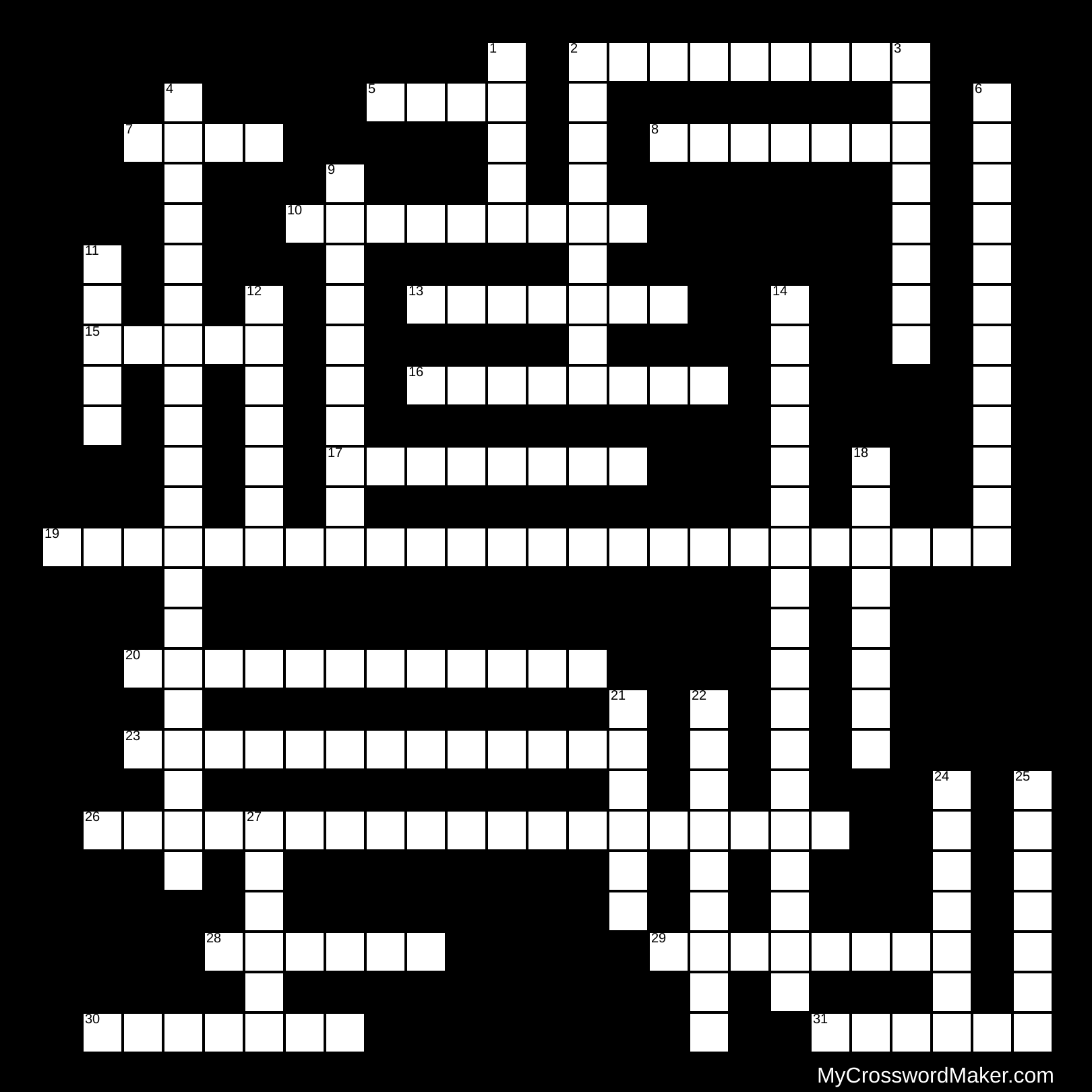 CAPITALES Y DEPARTAMENTOS DE COLOMBIA Crossword Puzzle
