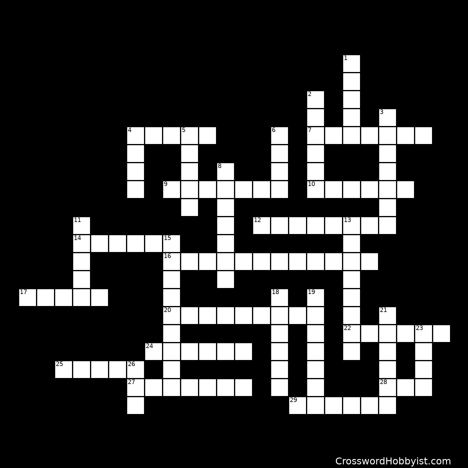 Right Prefix Crossword 98 - 2mzcitn