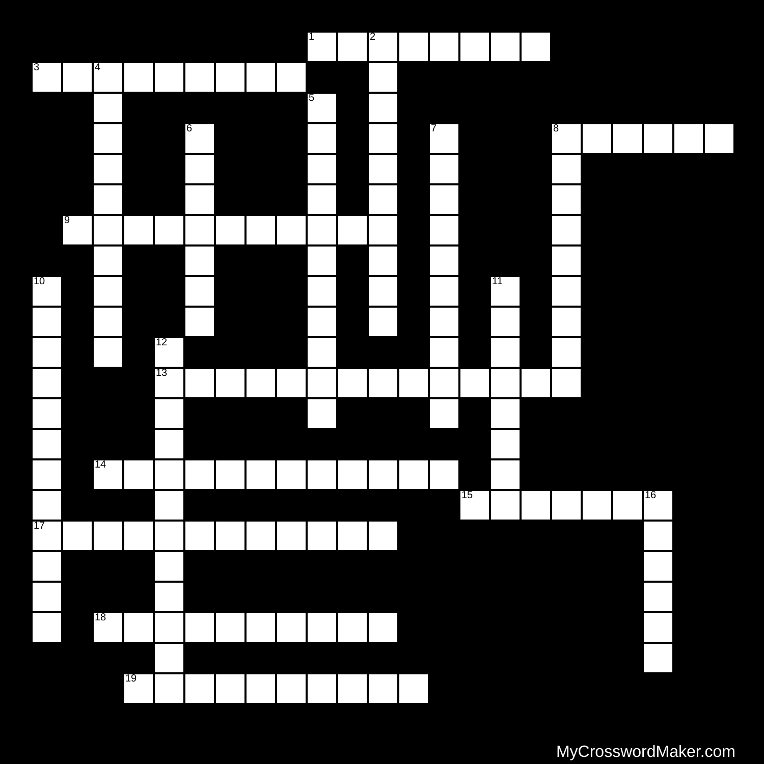 Crucigrama crossword puzzle