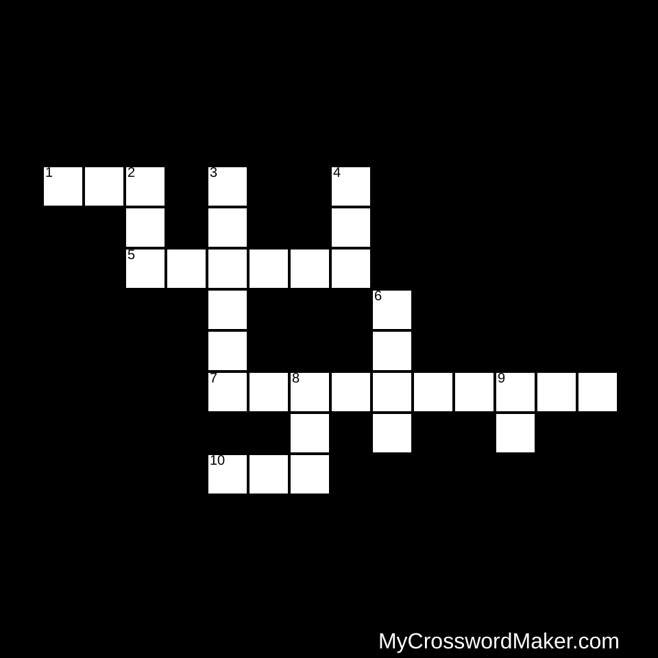 CRUCIGRAMA Crossword Puzzle