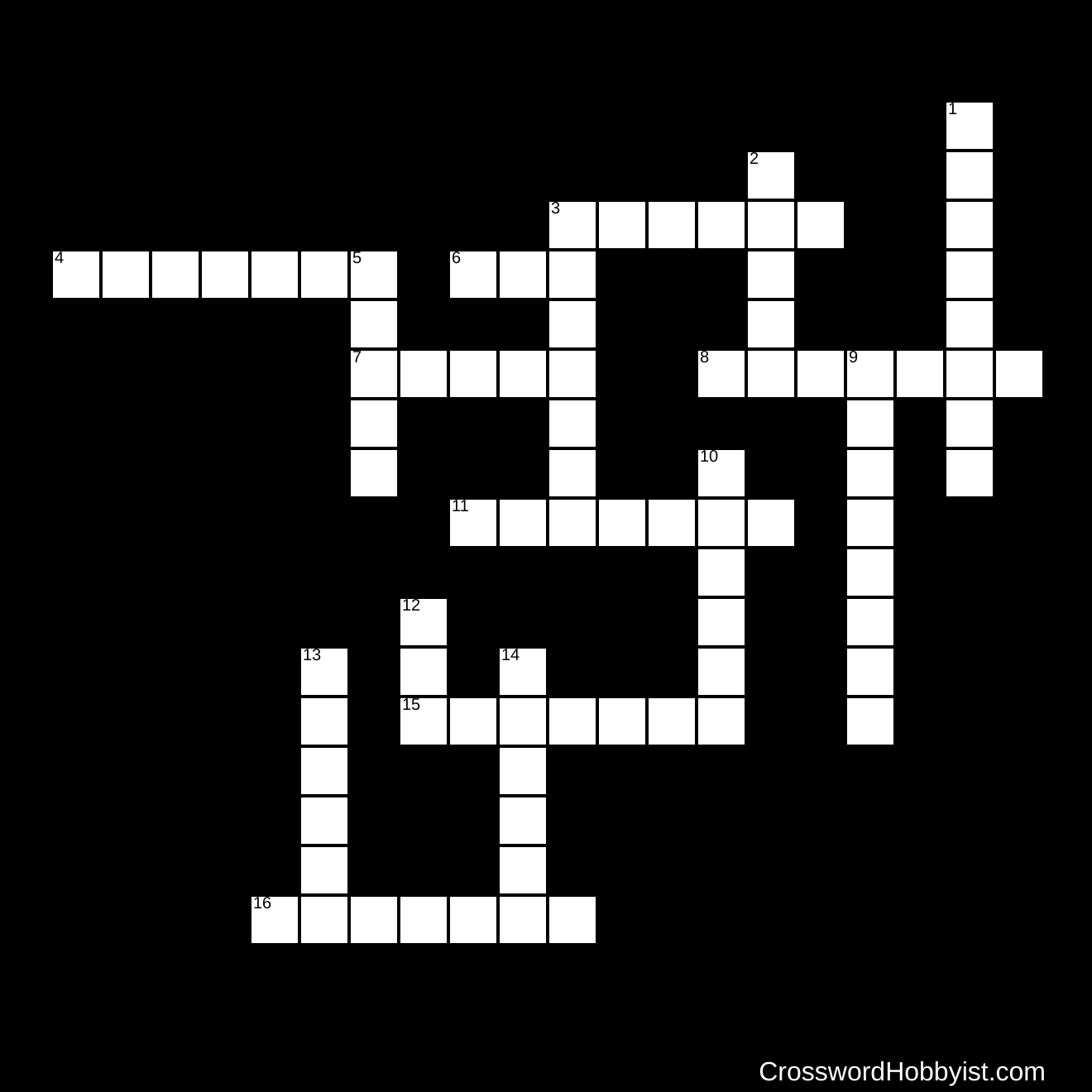 Cartoons - Crossword Puzzle
