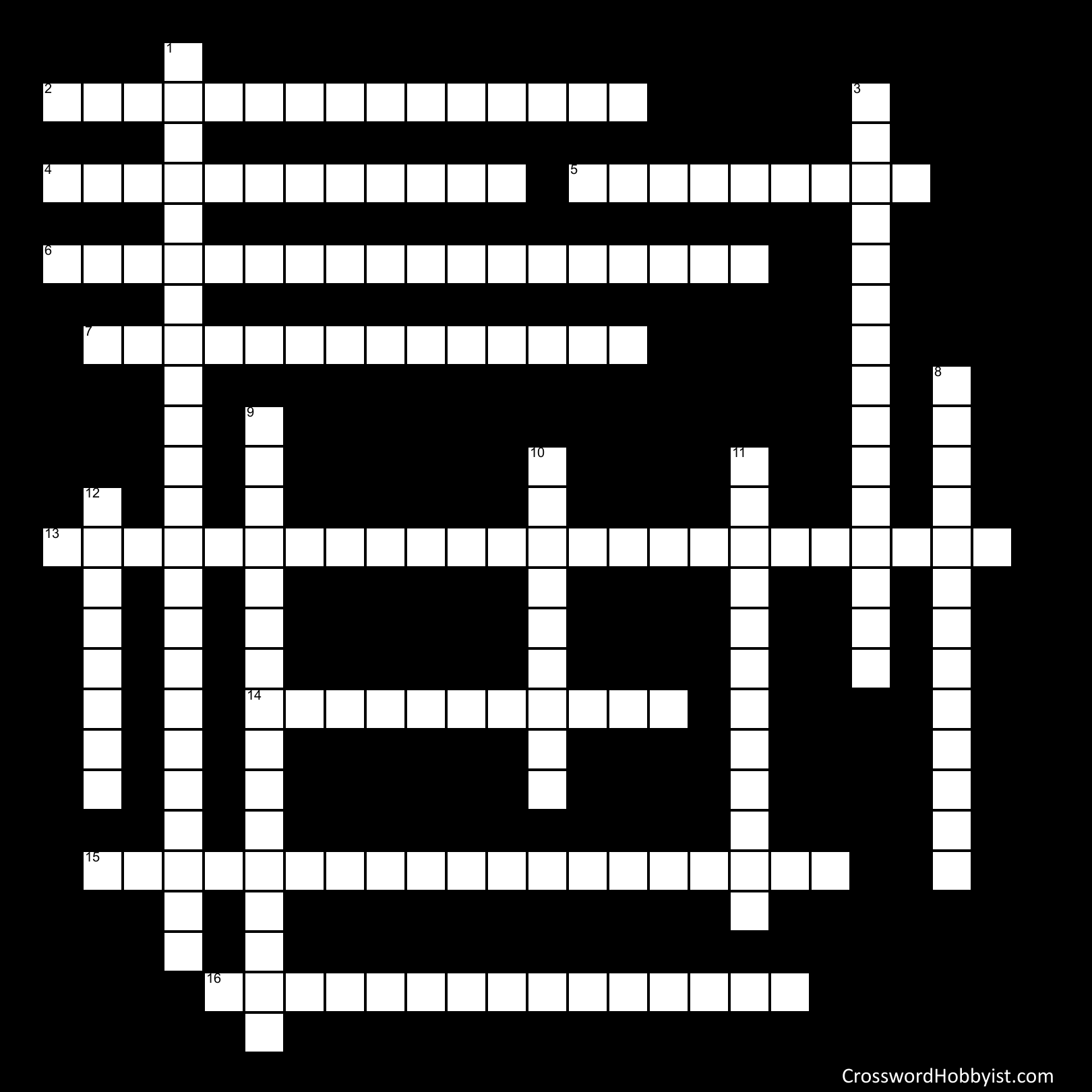 Chapter 12 Crossword Puzzle