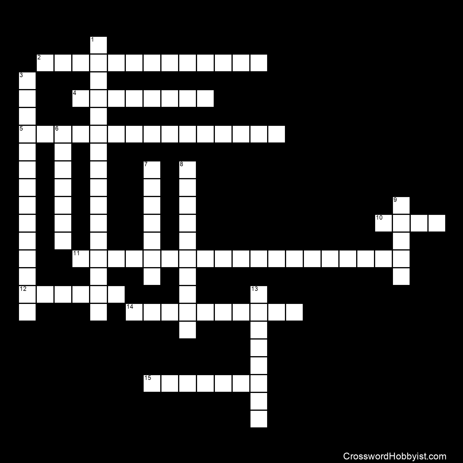 Chapter 12 Vocabulary Crossword Puzzle