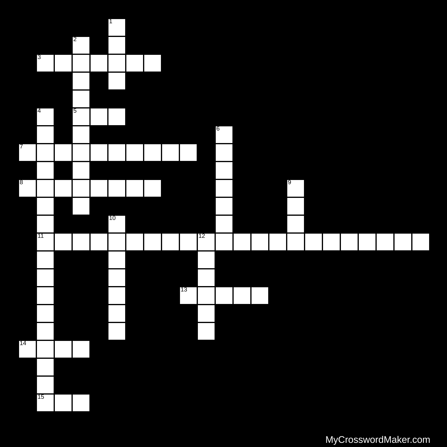 Chapter 16 The Mass Crossword Puzzle