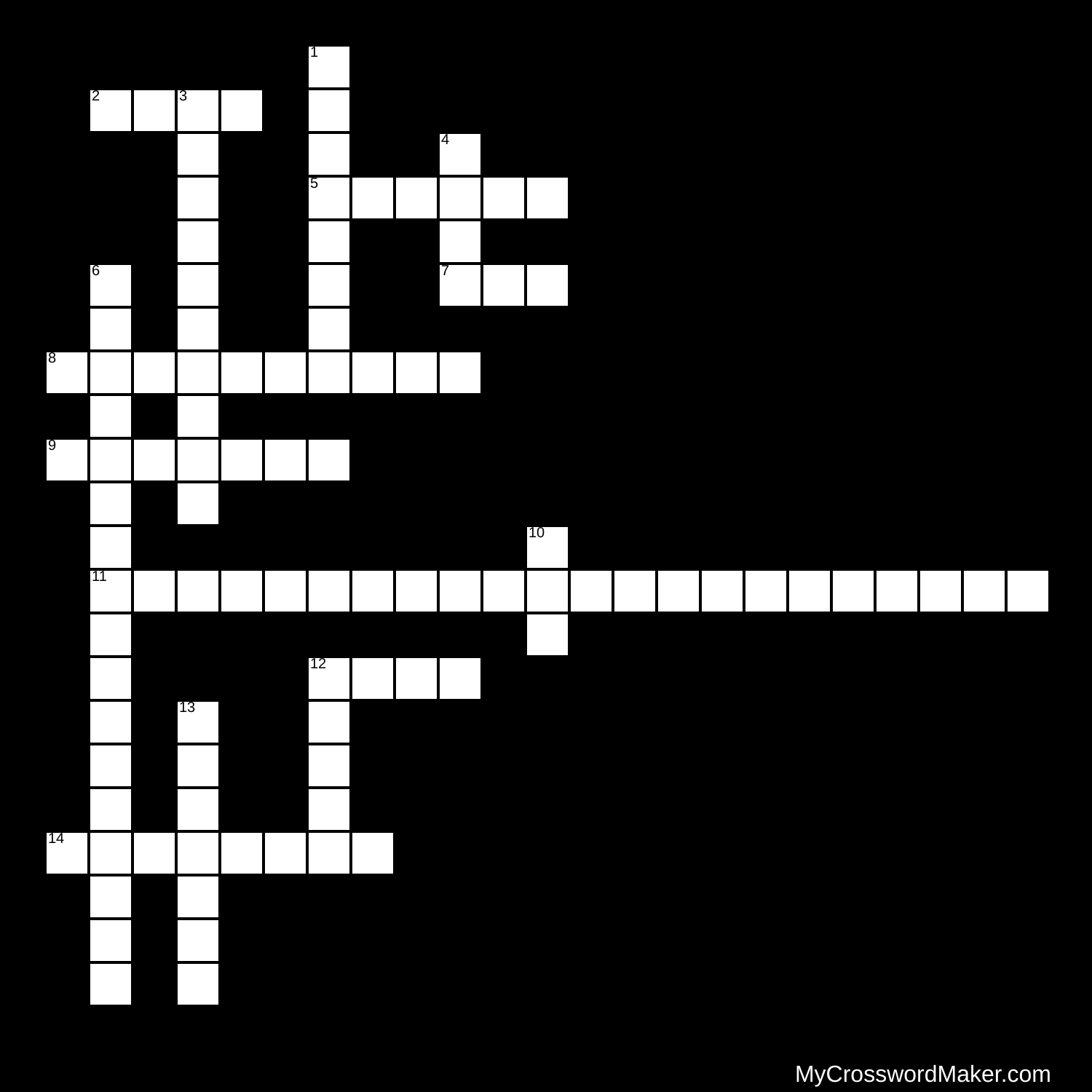 Chapter 16 The Mass! Crossword Puzzle