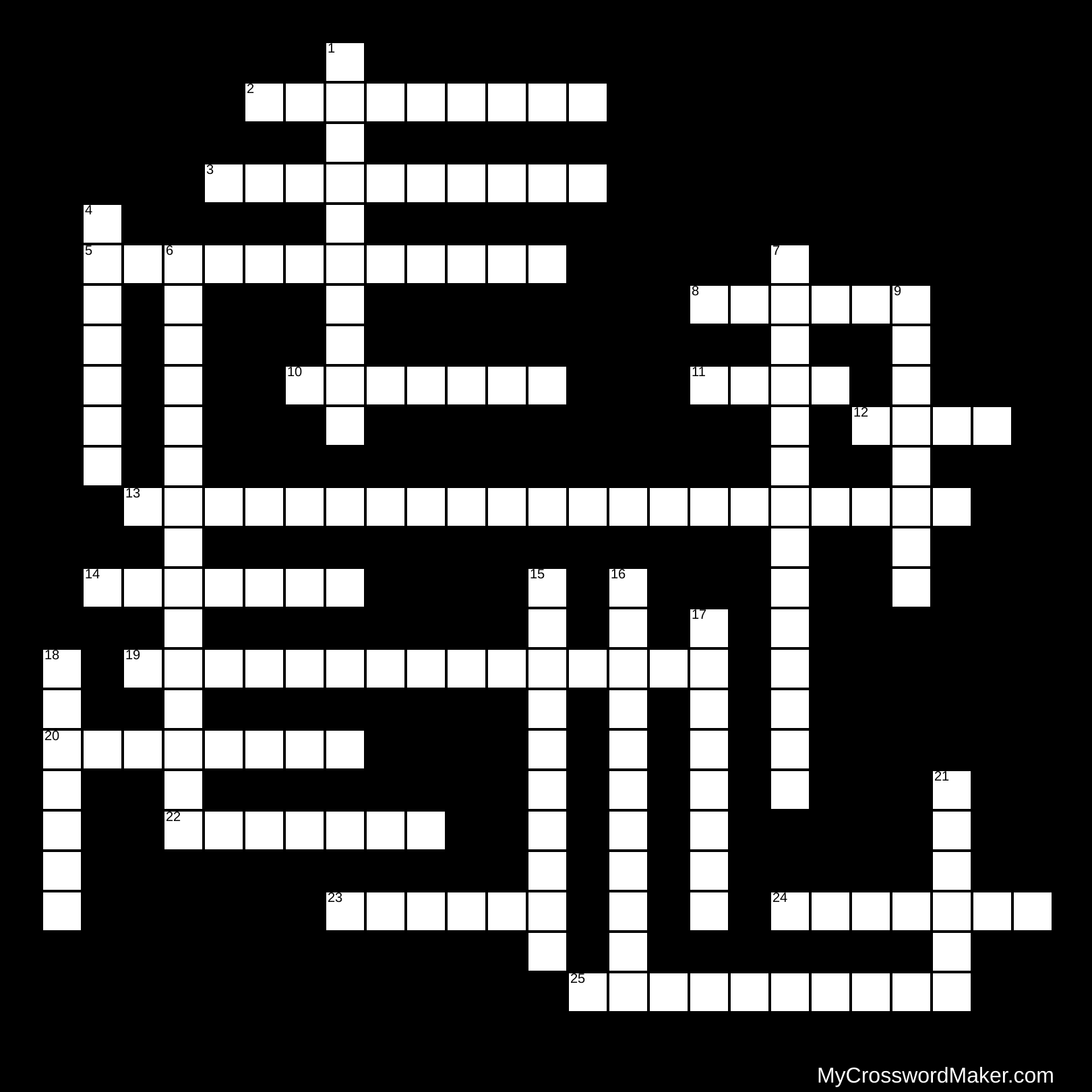 Chemistry Study Puzzle - Crossword Puzzle