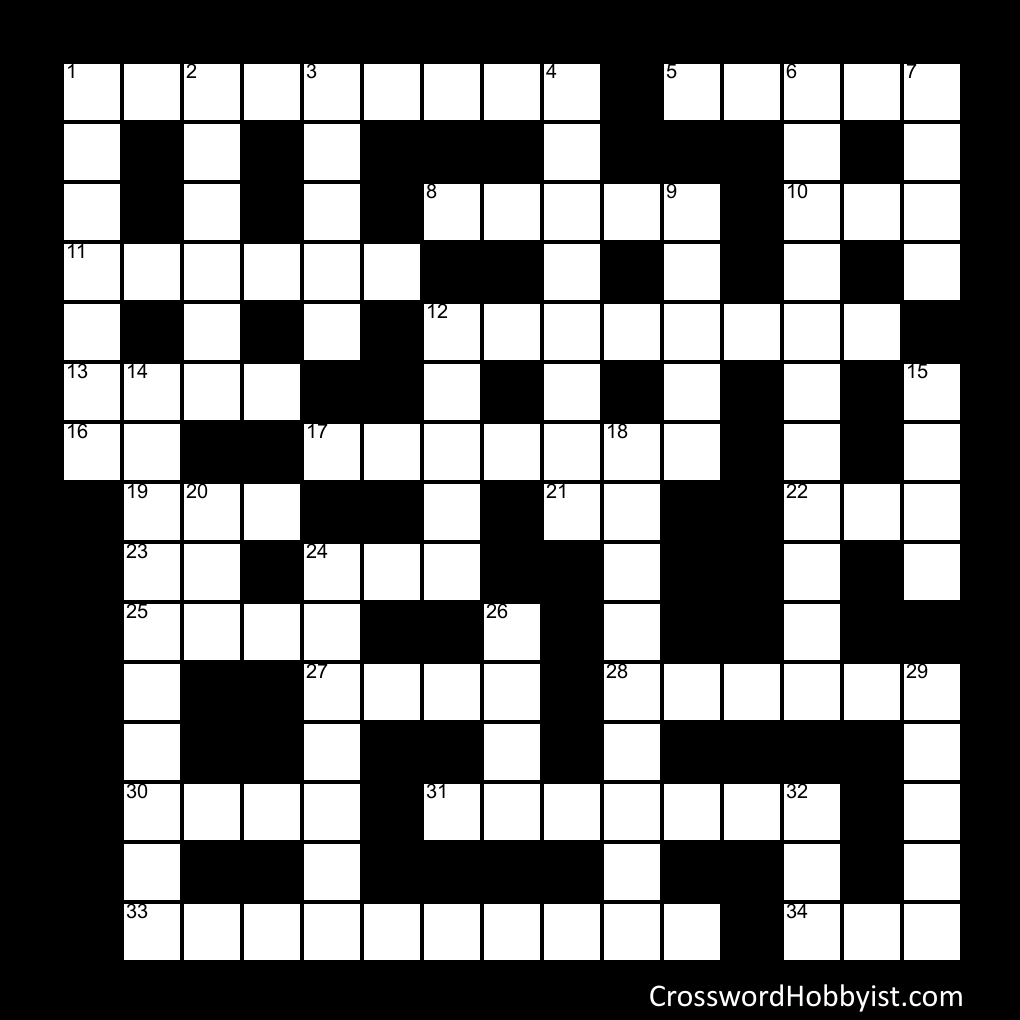CoffeeTime Puzzle 1 Crossword Puzzle
