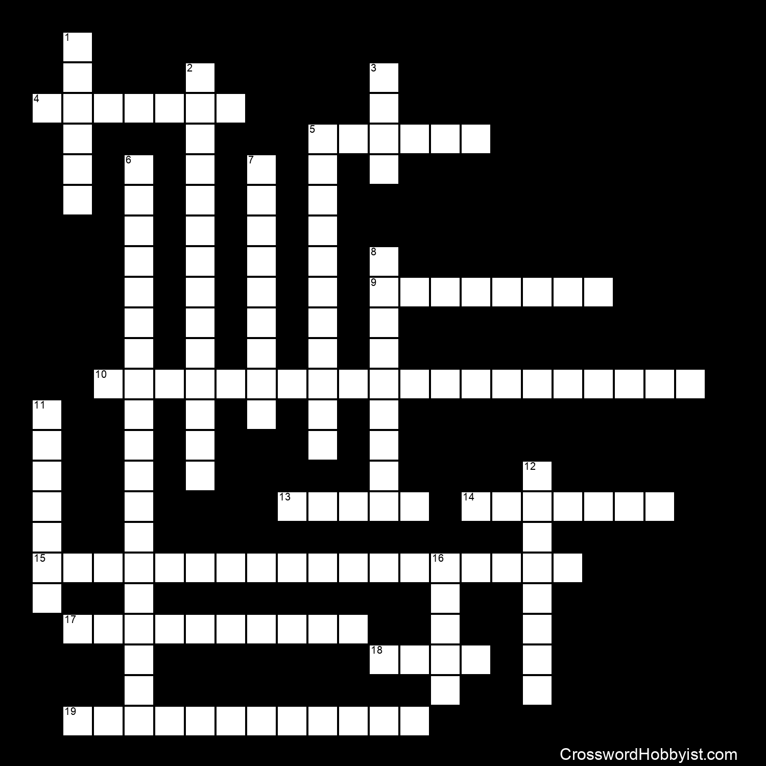 Confirmation Crossword Puzzle
