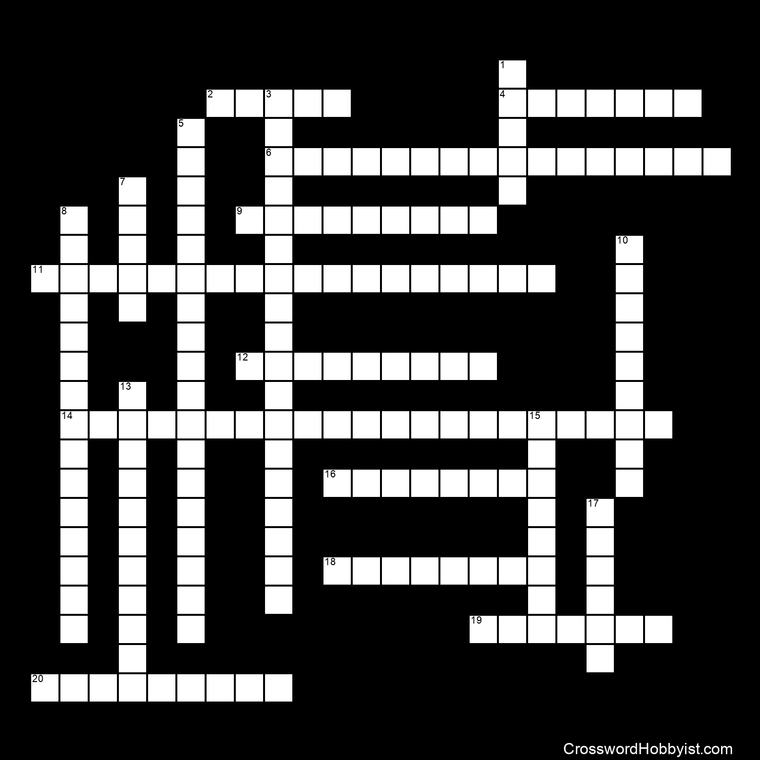 Skilled crossword clue picture