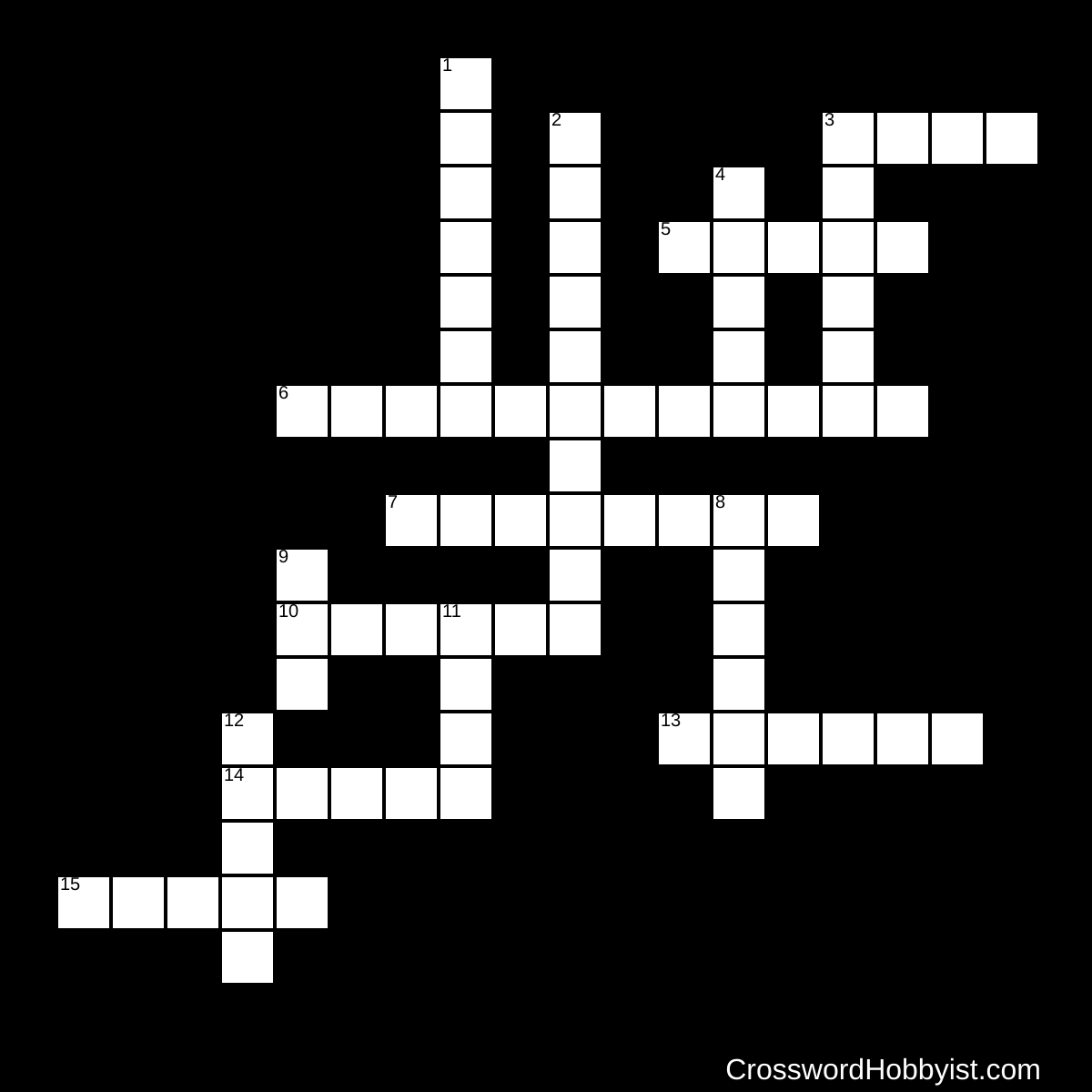 Crossword puzzle with questions 1 Crossword Puzzle