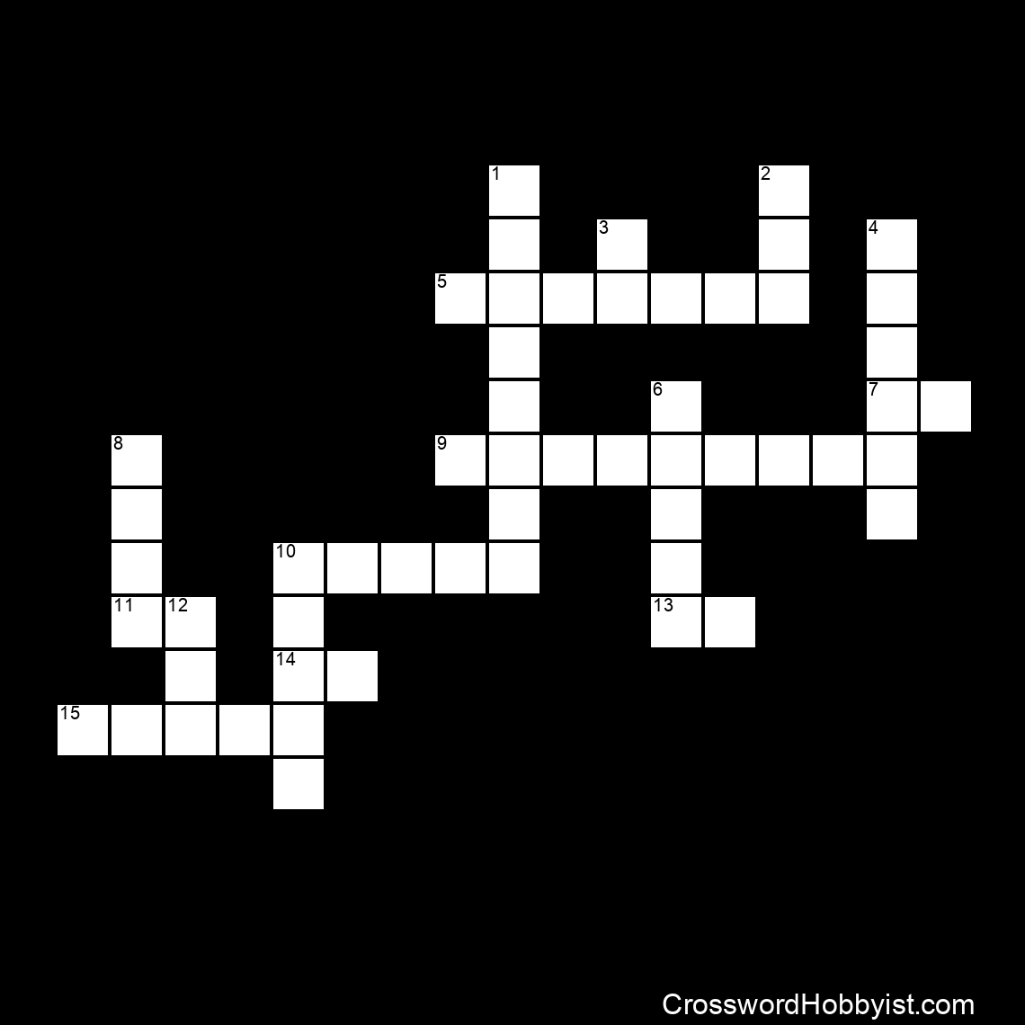 Crucigrama crossword puzzle