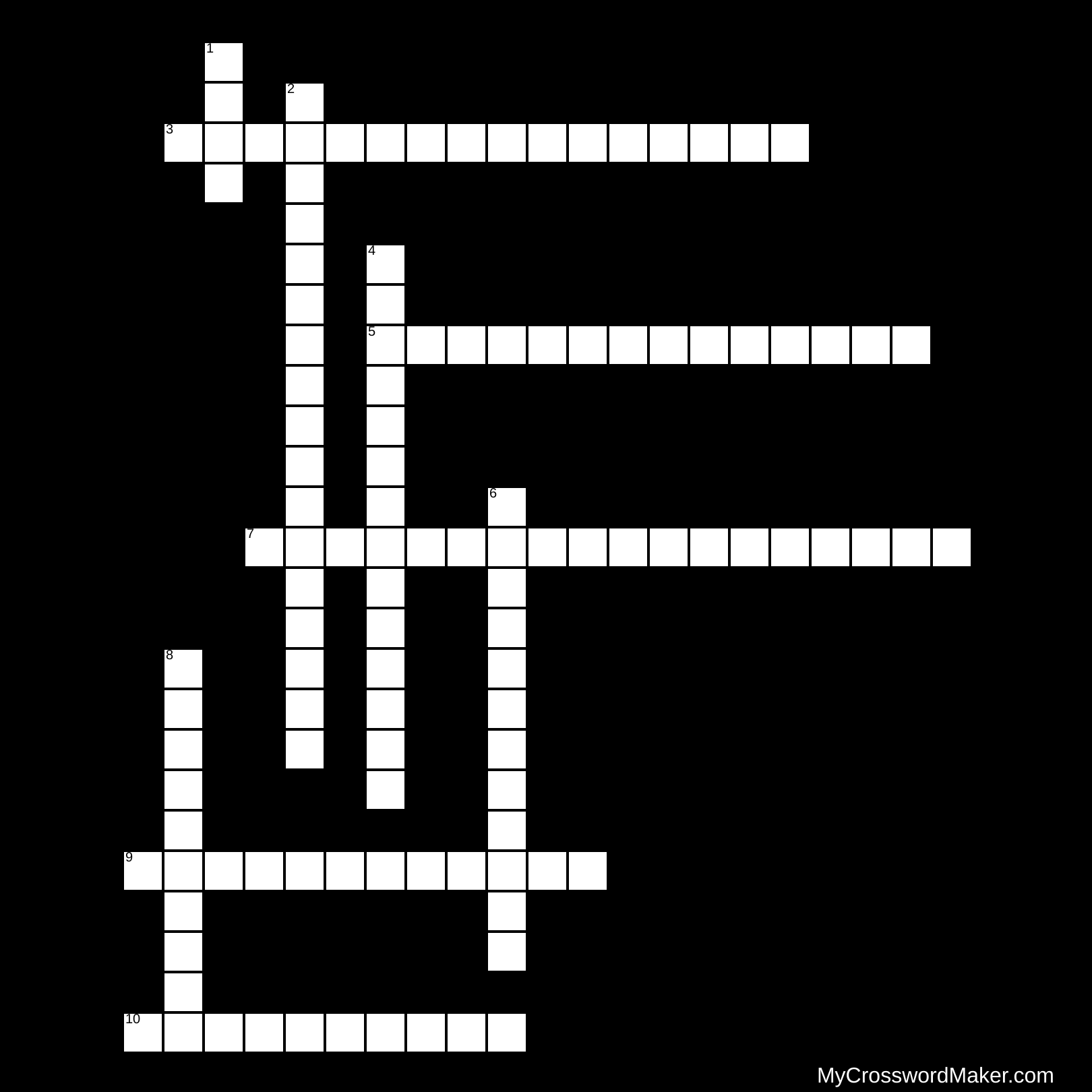 Crucigrama crossword puzzle