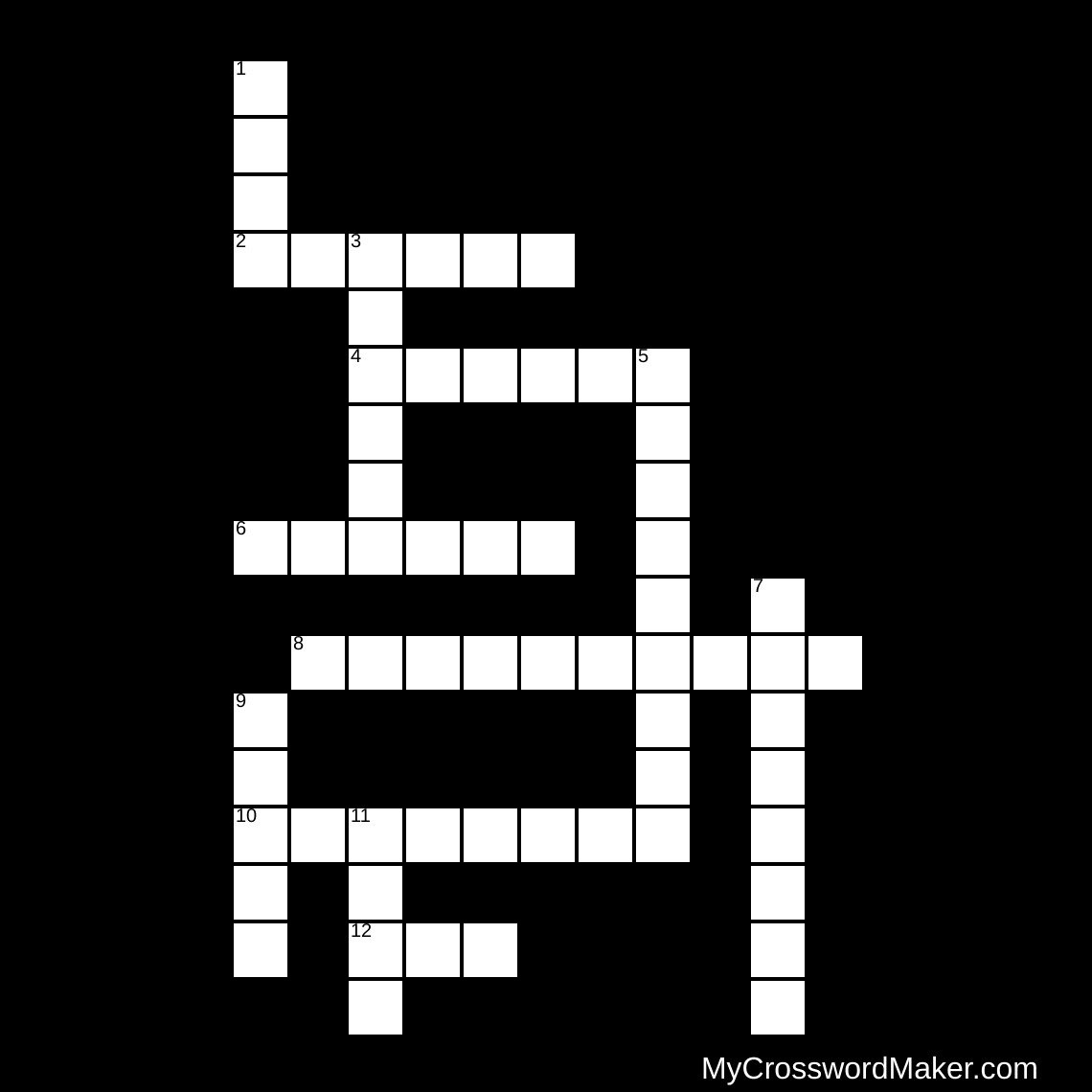 Culture Crossword Puzzle