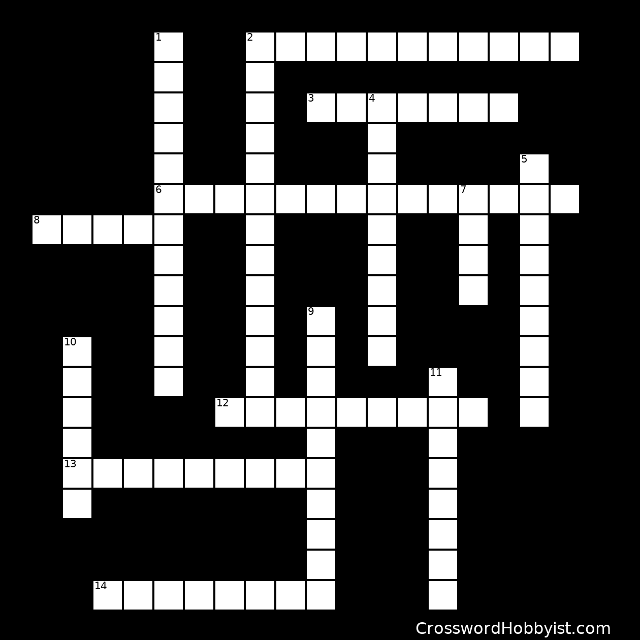 Dependence Crossword Puzzle